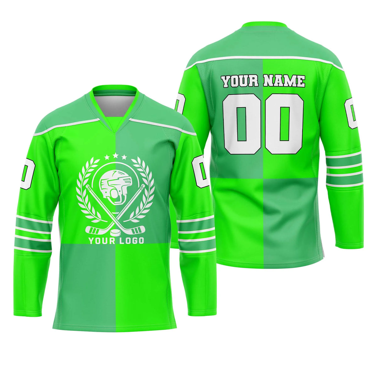 Custom Personalized D3 New Arrival Ice Hockey Jersey with Name, Number & Team Logo