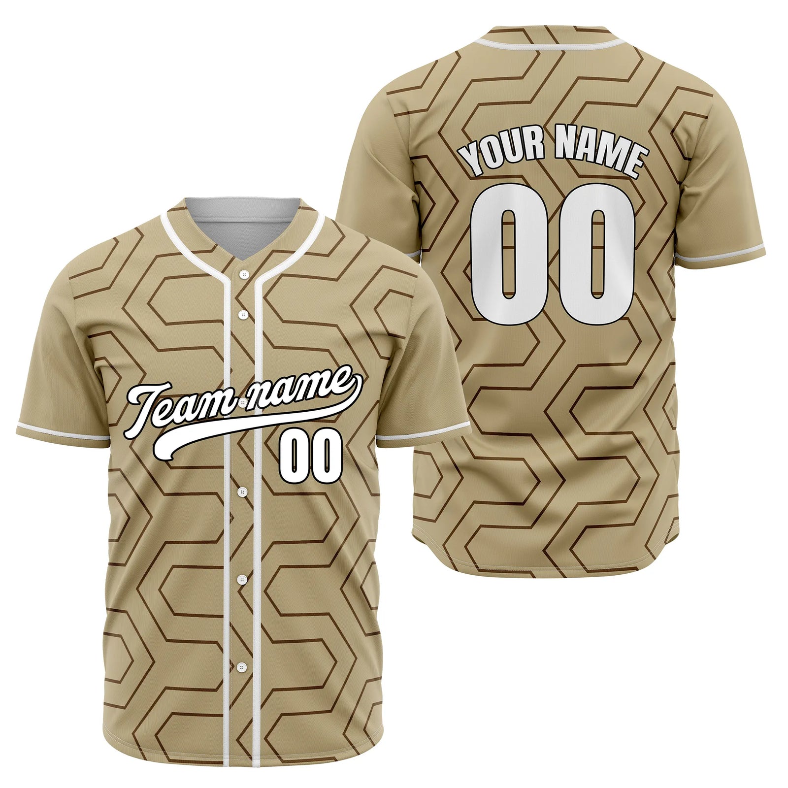 Custom Maze Runner Gradient Baseball Sports Jersey Personalized Uniform with Name & Number
