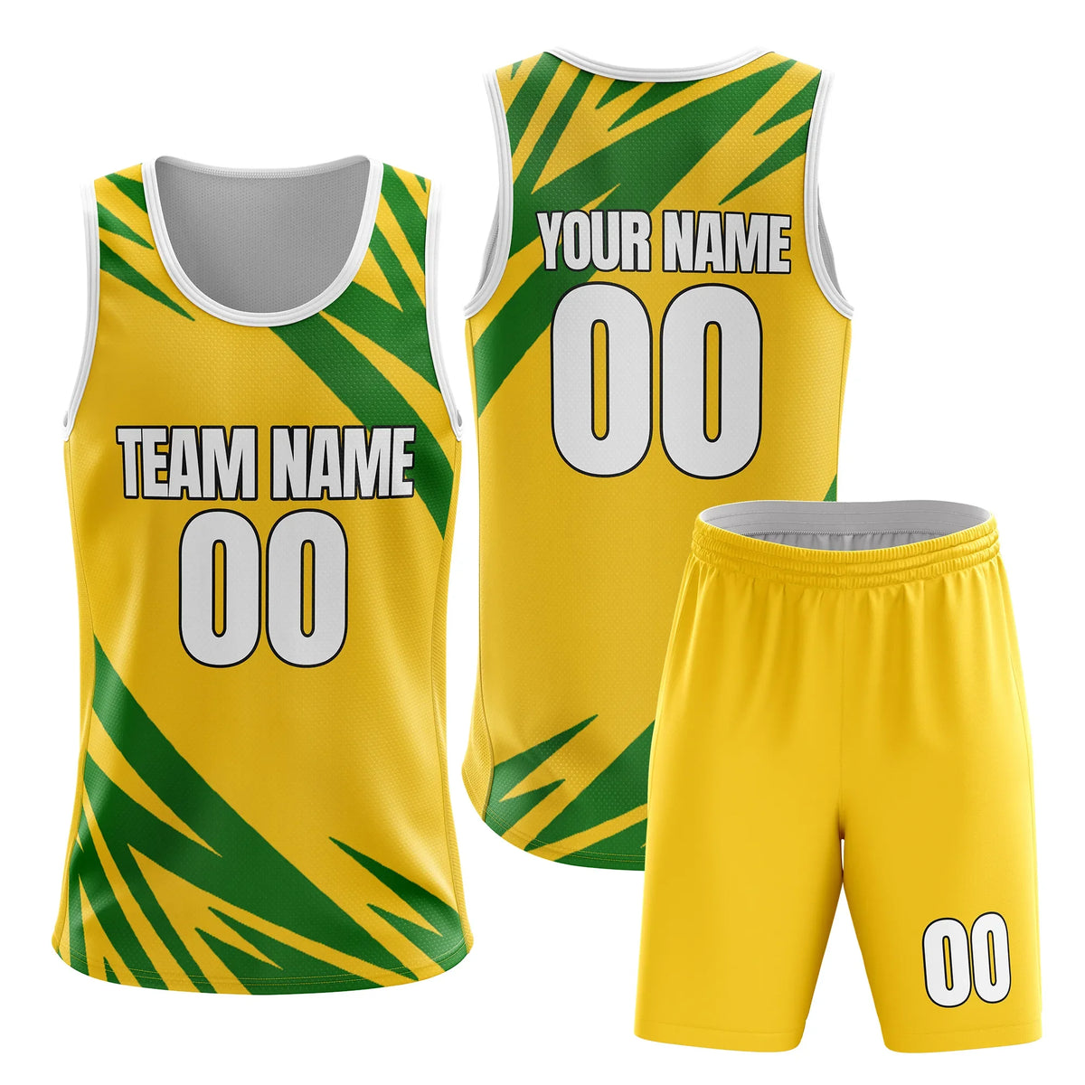Custom Split Zone Split Fashion Set Sports Jersey Personalized Uniform with Name & Number