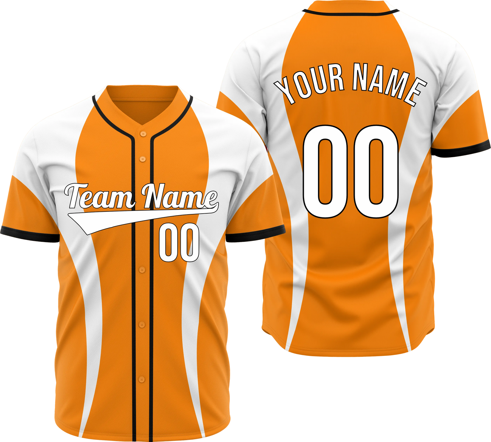 Custom Rising Edge Baseball Sports Jersey Personalized Uniform with Name & Number