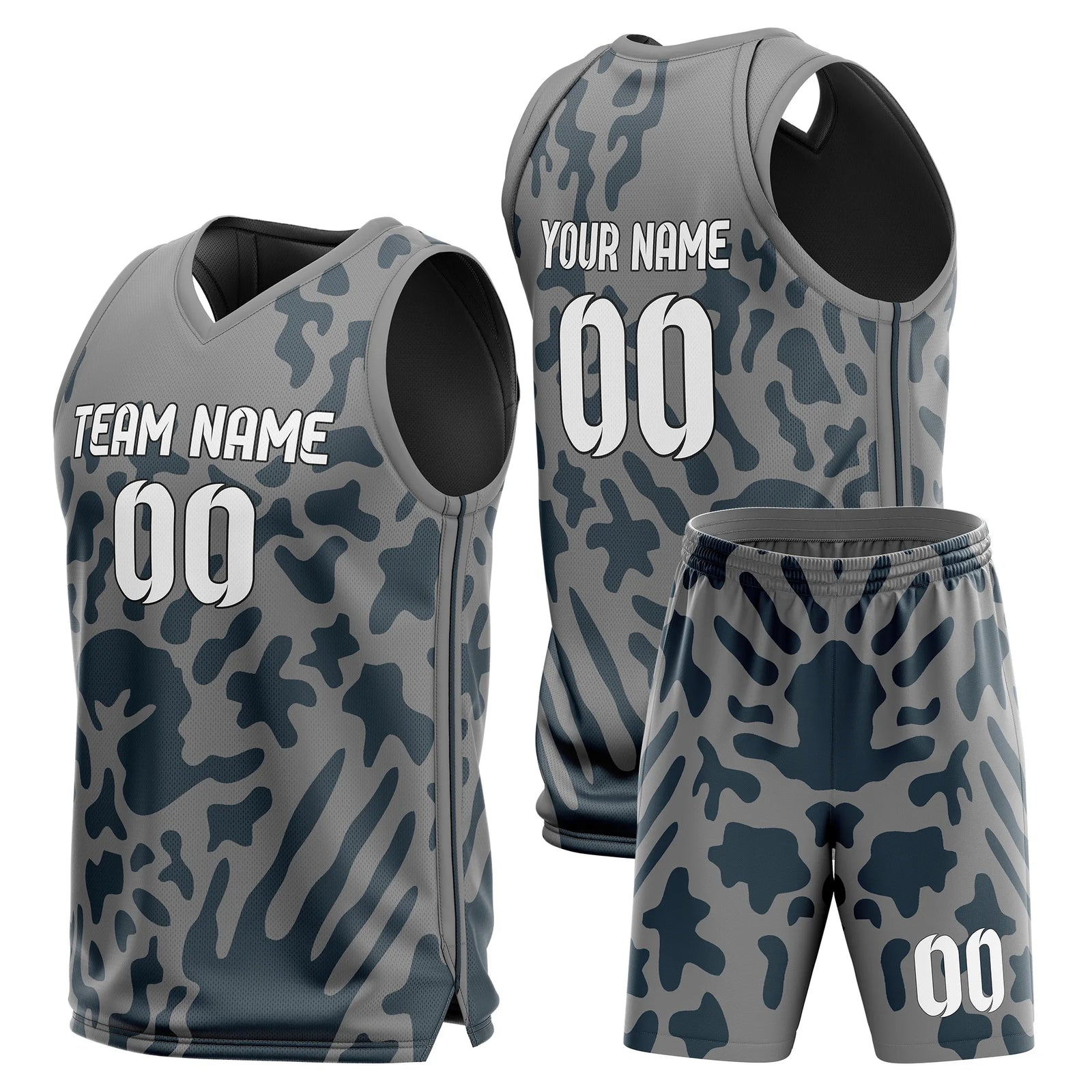 Custom Graphti Pattern Sets Golden Terrain Sports Jersey Personalized Uniform with Name & Number