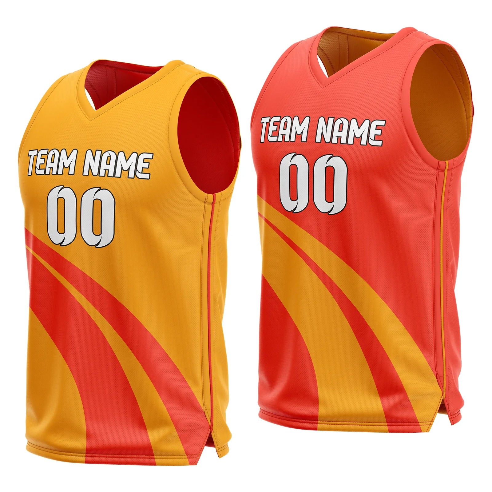 Custom Matrix Edge Reversible Top Sports Jersey Personalized Uniform with Name & Number