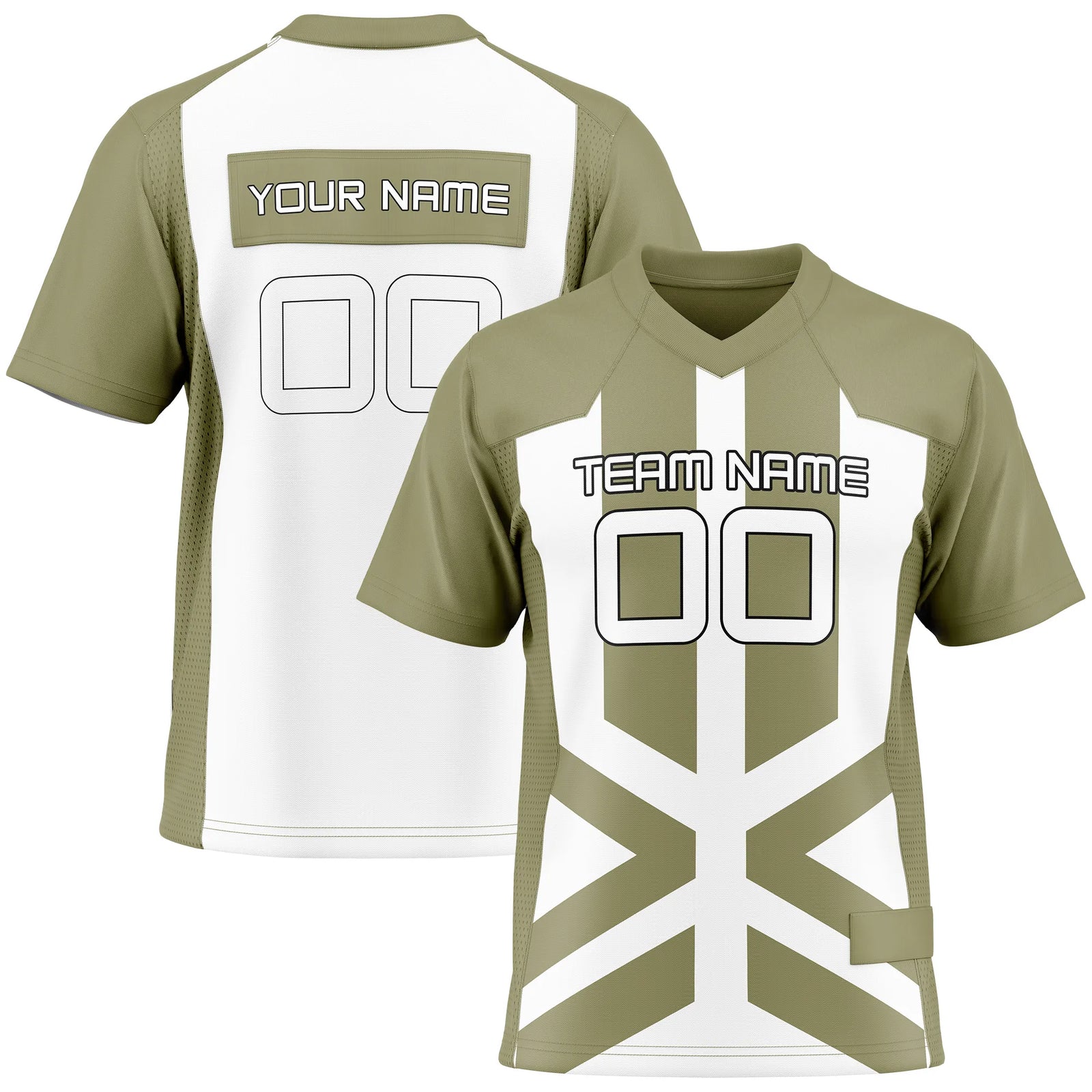 Custom Classic Style D3 Flag Football Jersey Personalized Uniform with Name & Number