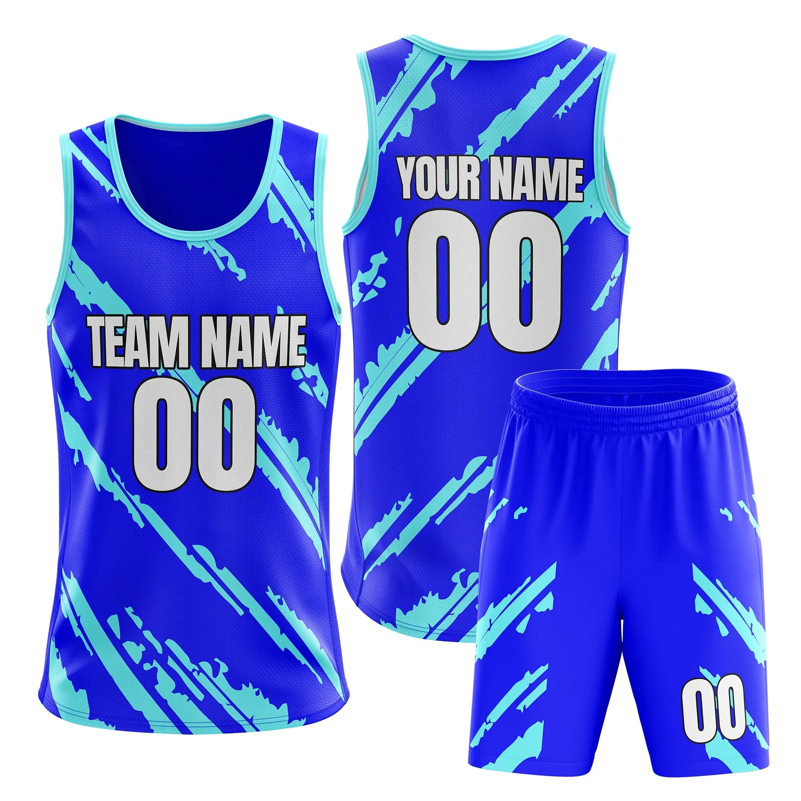 Custom Divide Pro Split Fashion Set Sports Jersey Personalized Uniform with Name & Number