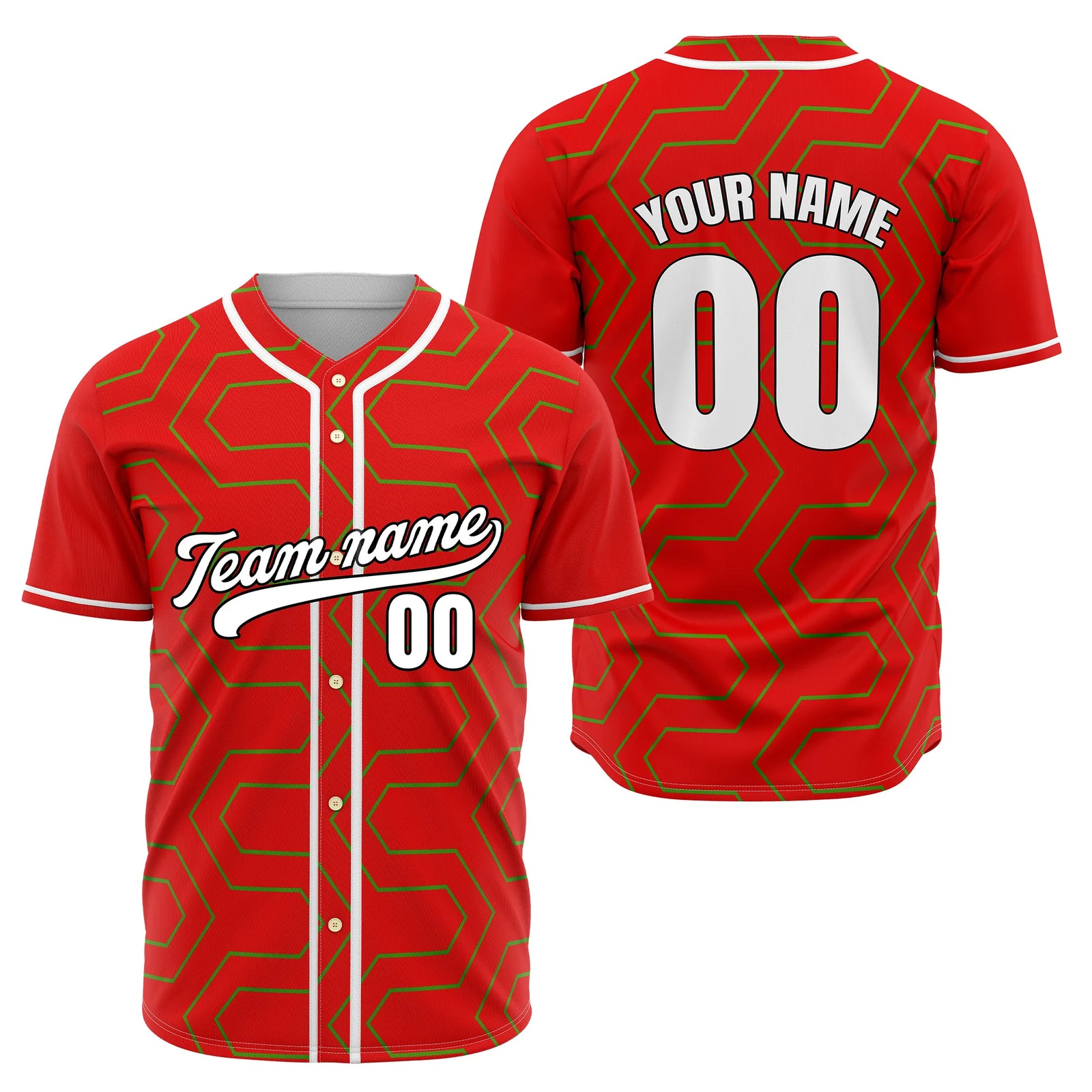 Custom Maze Runner Gradient Baseball Sports Jersey Personalized Uniform with Name & Number