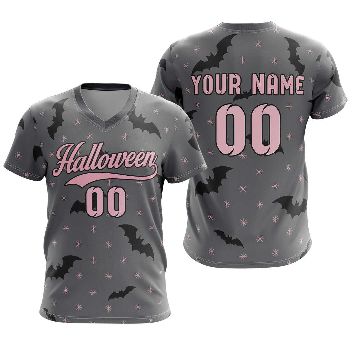 Custom Halloween Soccer Jersey D3 Personalized Uniform with Name &amp; Number