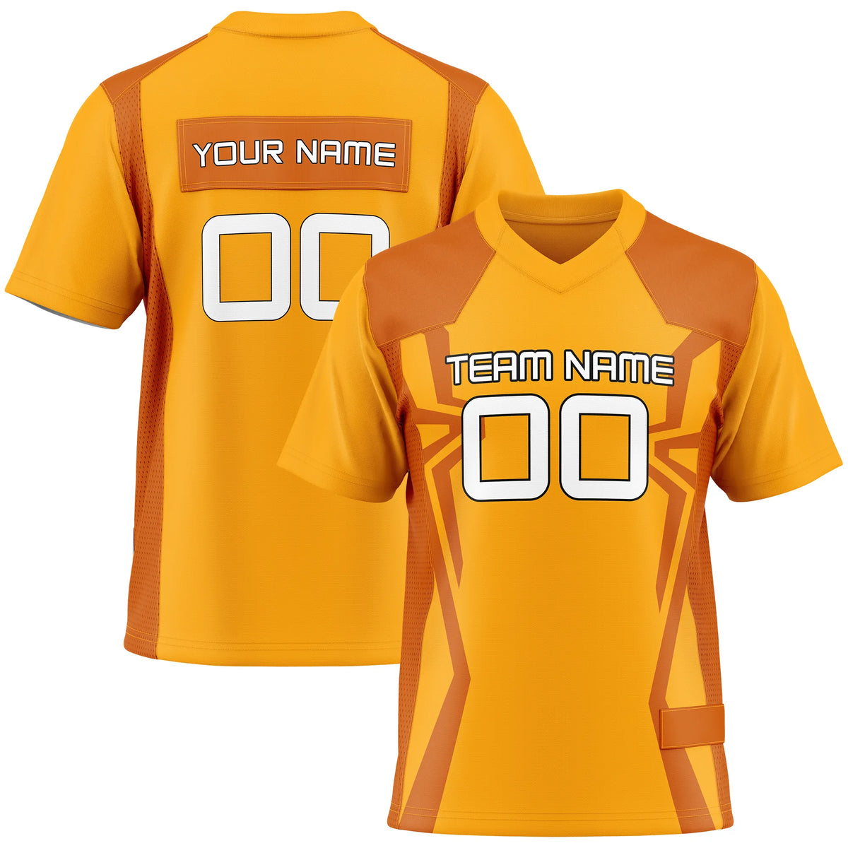 Custom Classic Style D4 Flag Football Jersey Personalized Uniform with Name & Number