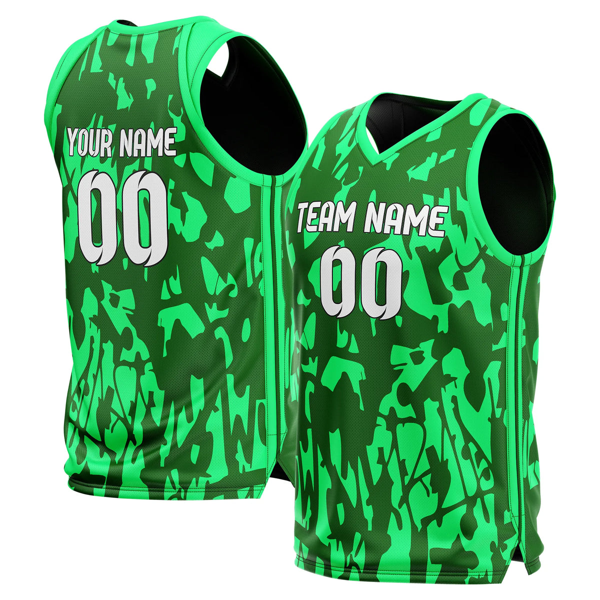 Custom Gaphti Pattern Tops Shadow Drip Sports Jersey Personalized Uniform with Name & Number