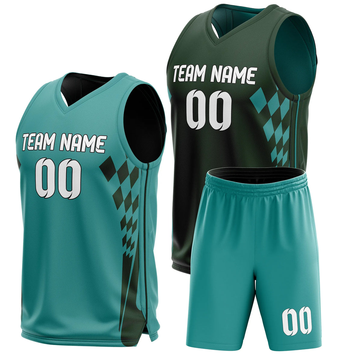 Custom Baseline Pro Reversible Sports Jersey Personalized Uniform with Name & Number