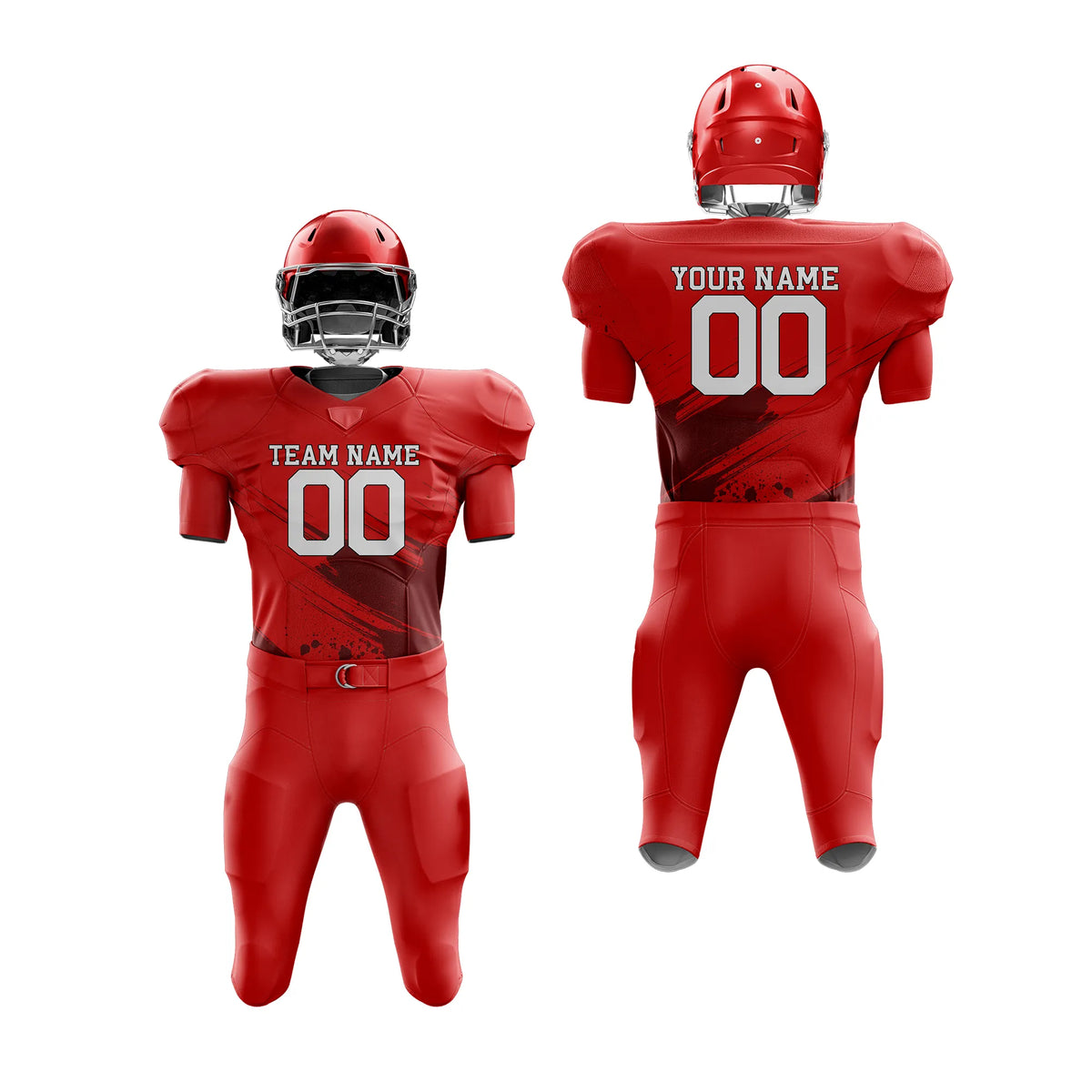 Custom Personalized D2 Drift Fashion American Football Jersey with Name, Number & Team Logo