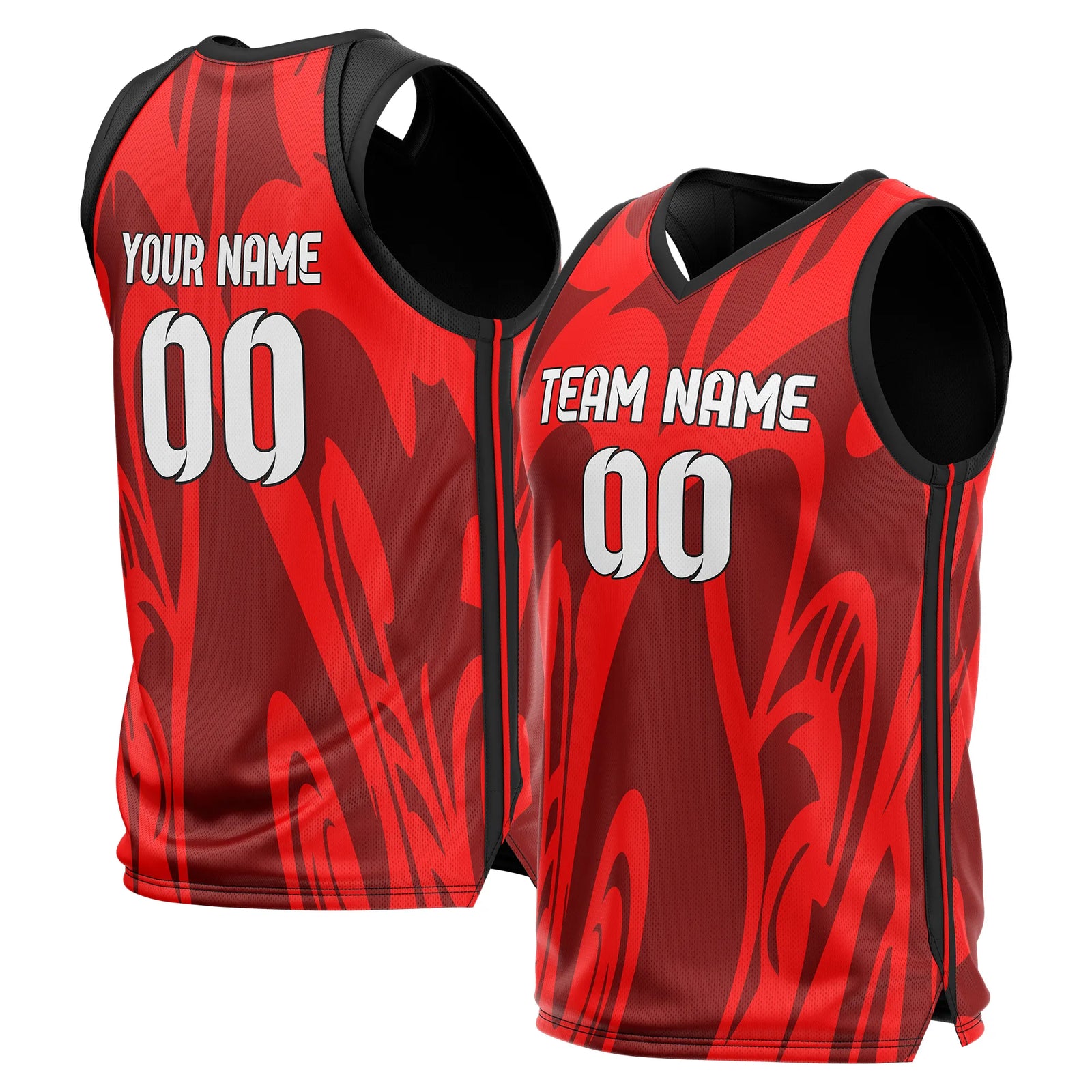 Custom Gaphti Pattern Tops Rapid Shift Sports Jersey Personalized Uniform with Name & Number