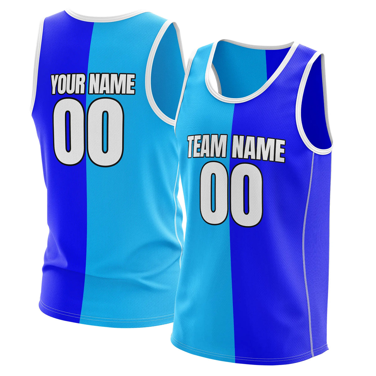 Custom Twin Panel Slip Fashion Tops Sports Jersey Personalized Uniform with Name & Number