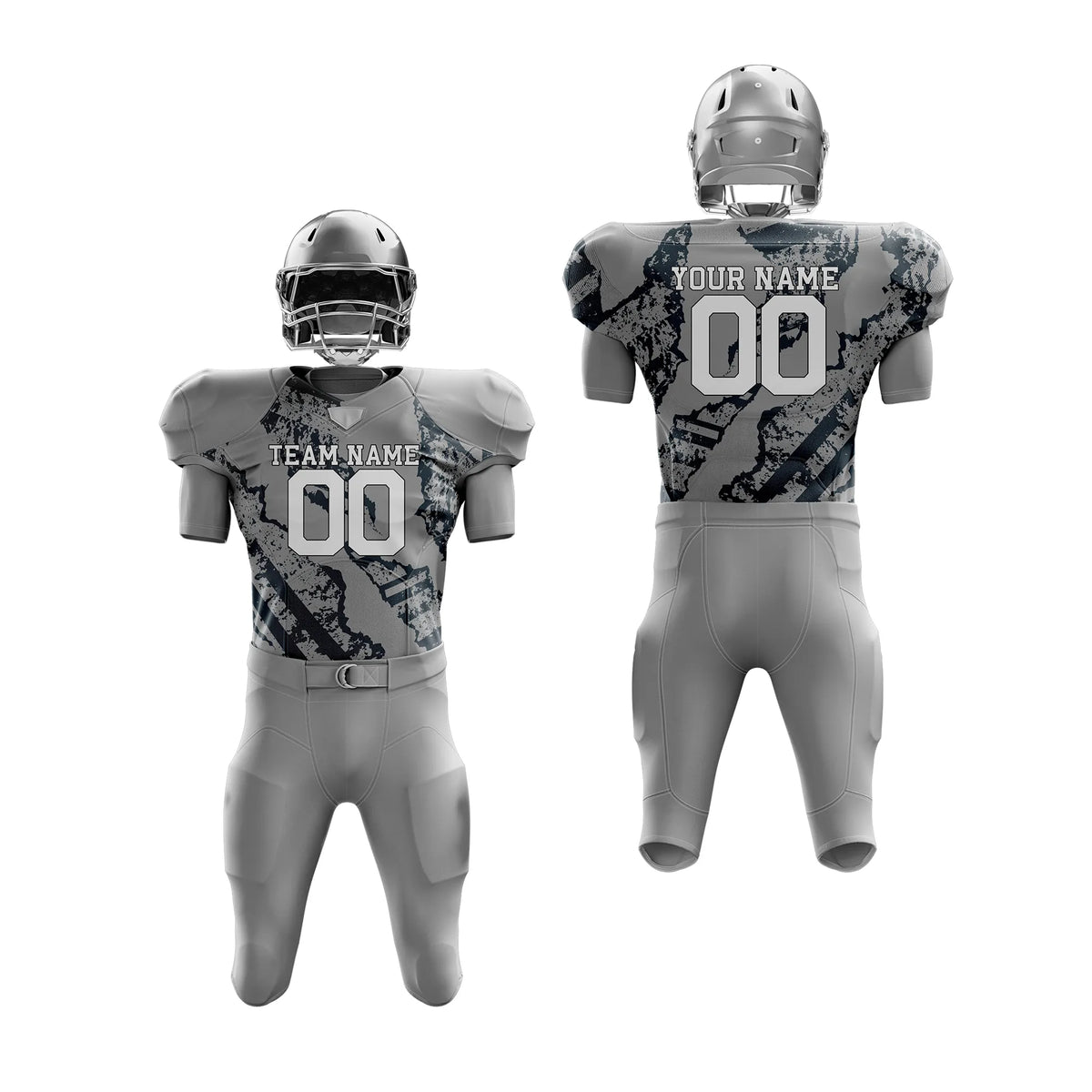 Custom Personalized D3 Drift Fashion American Football Jersey with Name, Number & Team Logo
