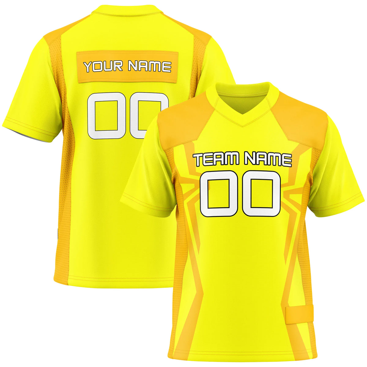 Custom Classic Style D4 Flag Football Jersey Personalized Uniform with Name & Number