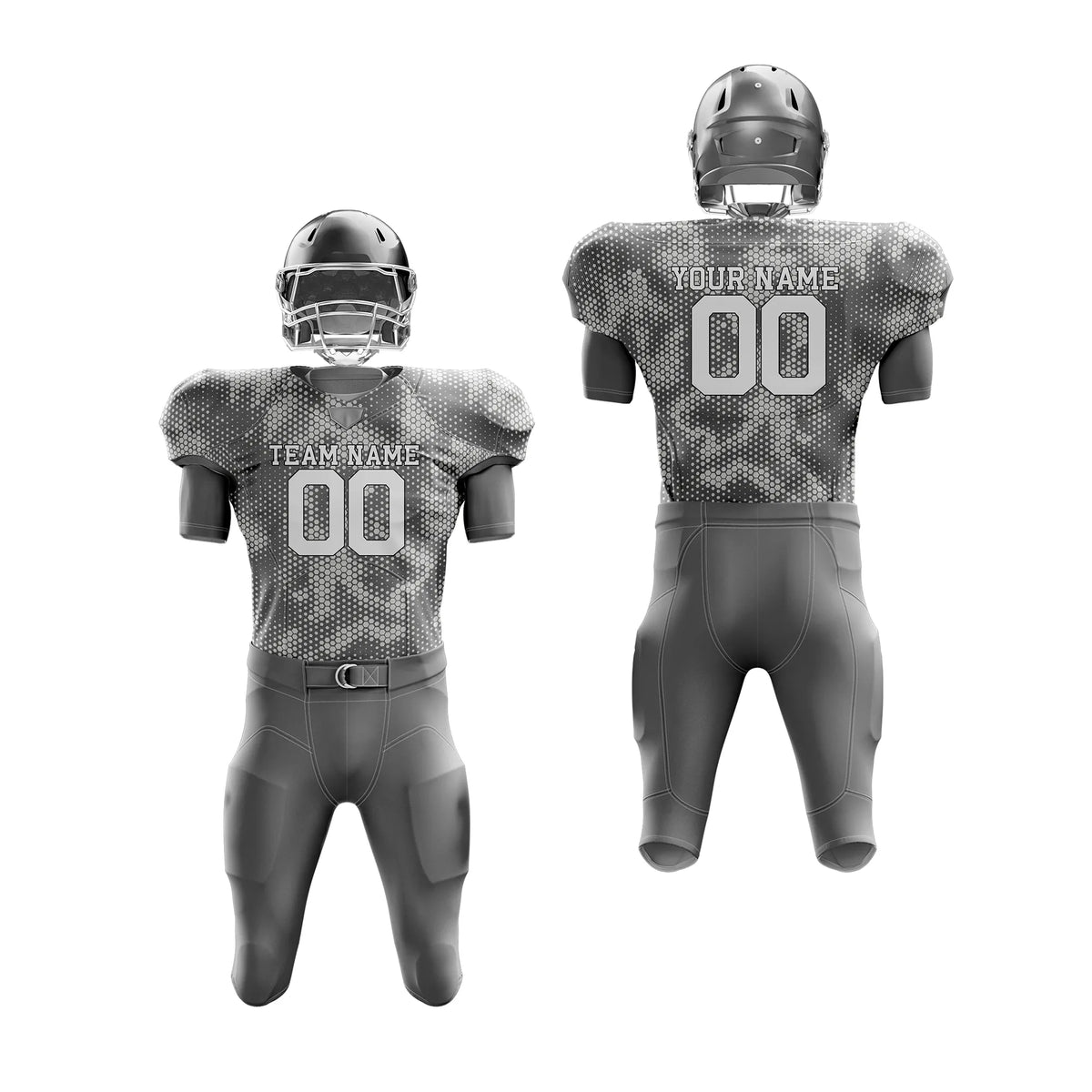Custom Personalized D1 Camo Designs American Football Jersey with Name, Number & Team Logo