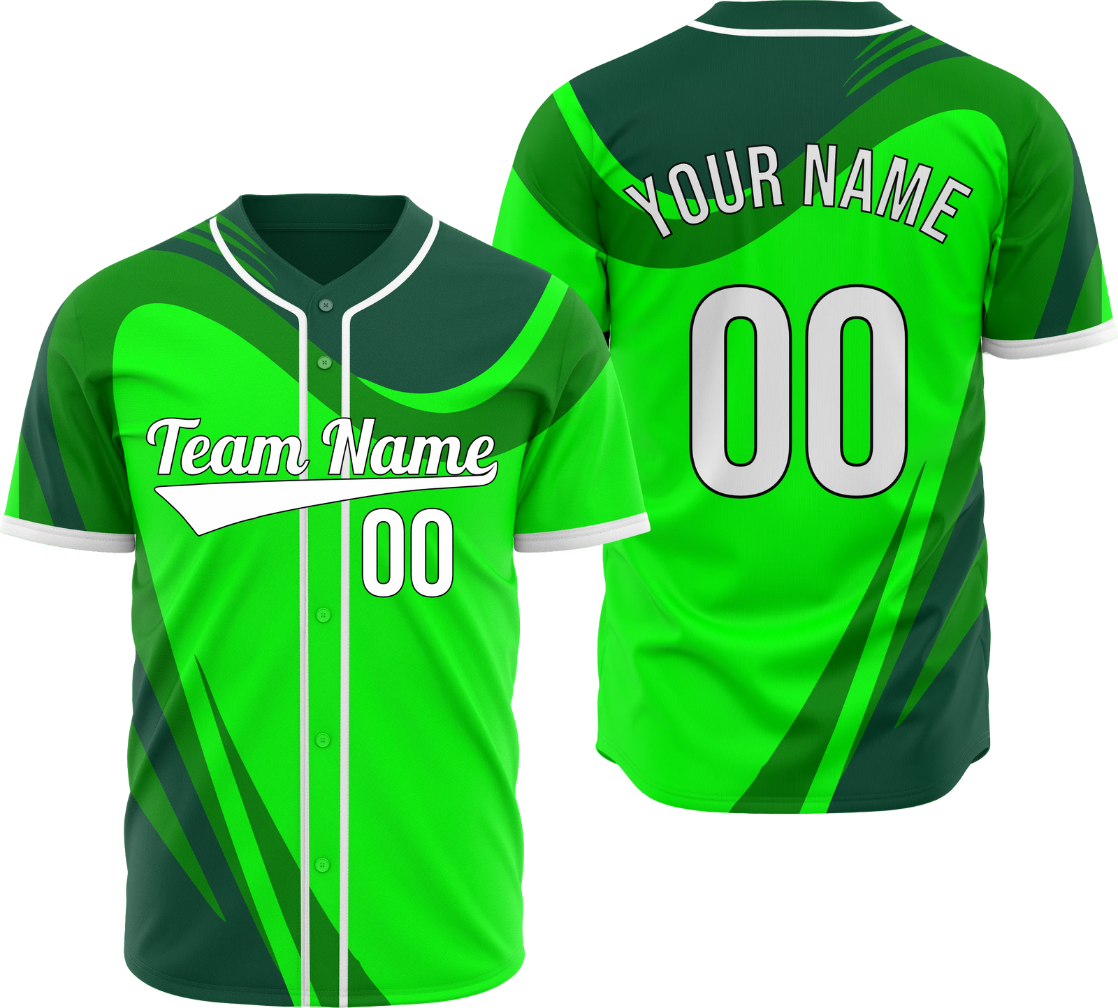 Custom Velocity Flow Baseball Sports Jersey Personalized Uniform with Name & Number