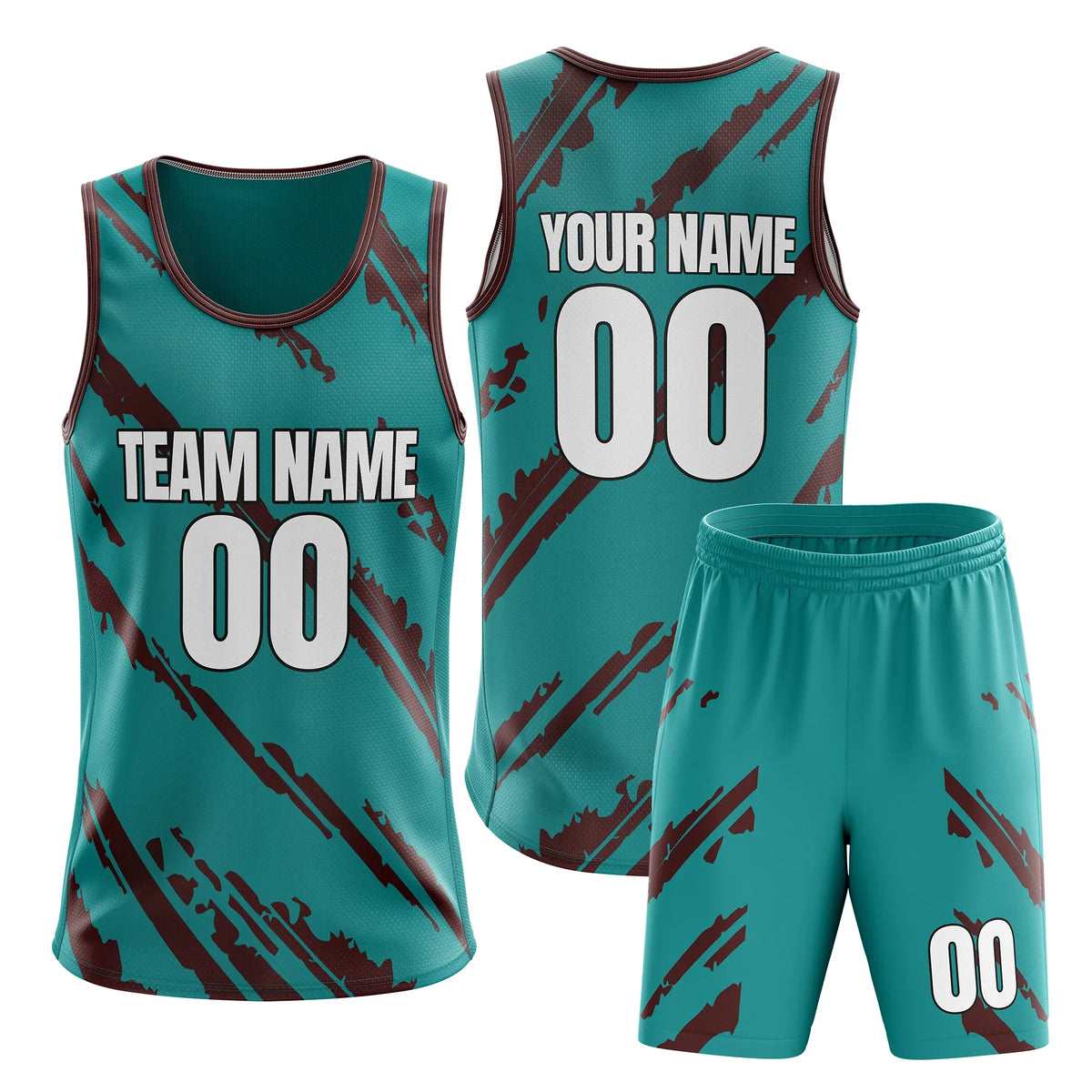 Custom Divide Pro Split Fashion Set Sports Jersey Personalized Uniform with Name & Number