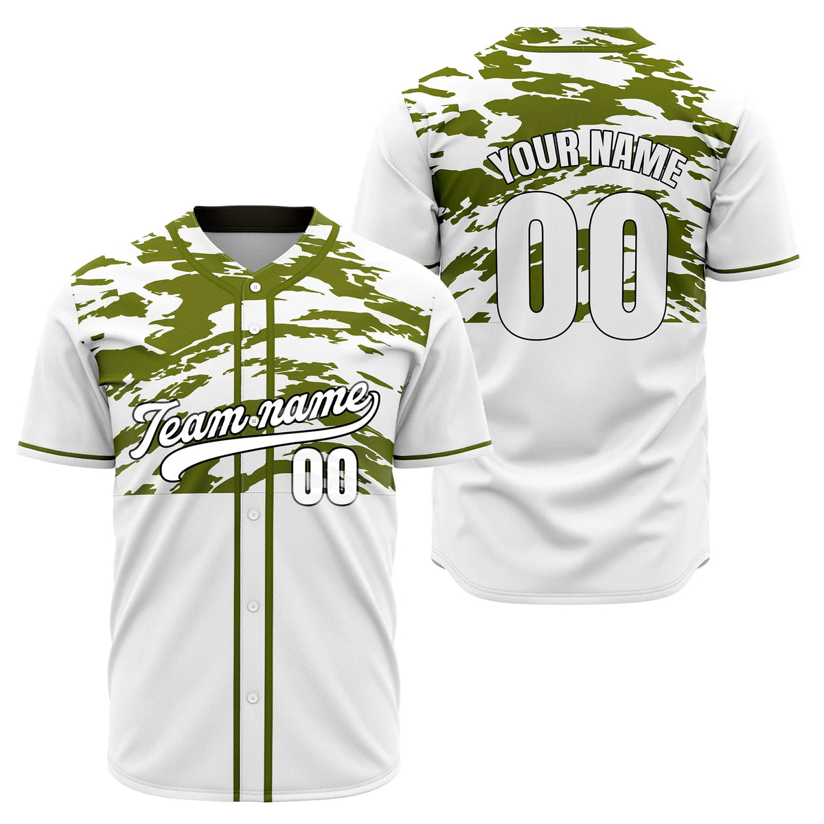 Custom Split Motion Baseball Sports Jersey Personalized Uniform with Name & Number