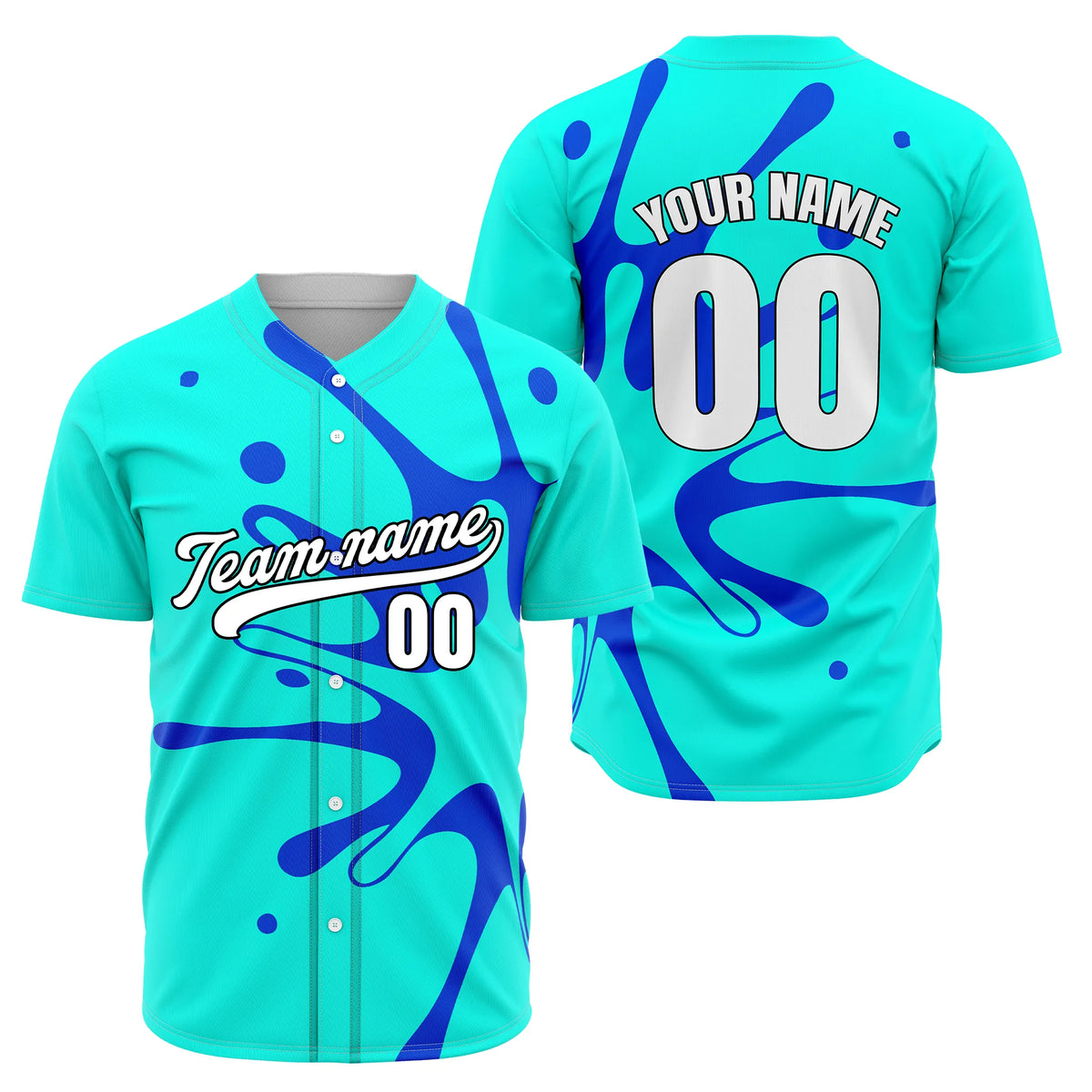 Custom Paint Surge Black Sports Jersey Personalized Uniform with Name &amp; Number