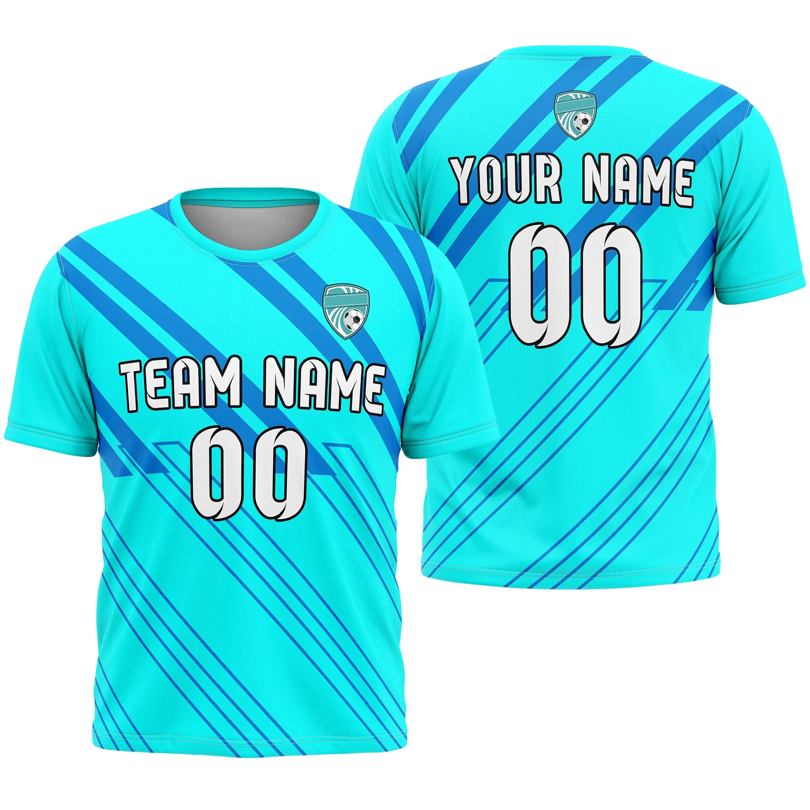 Custom Strip Fashion D4 Soccer Jersey Personalized Football Uniform with Name & Number