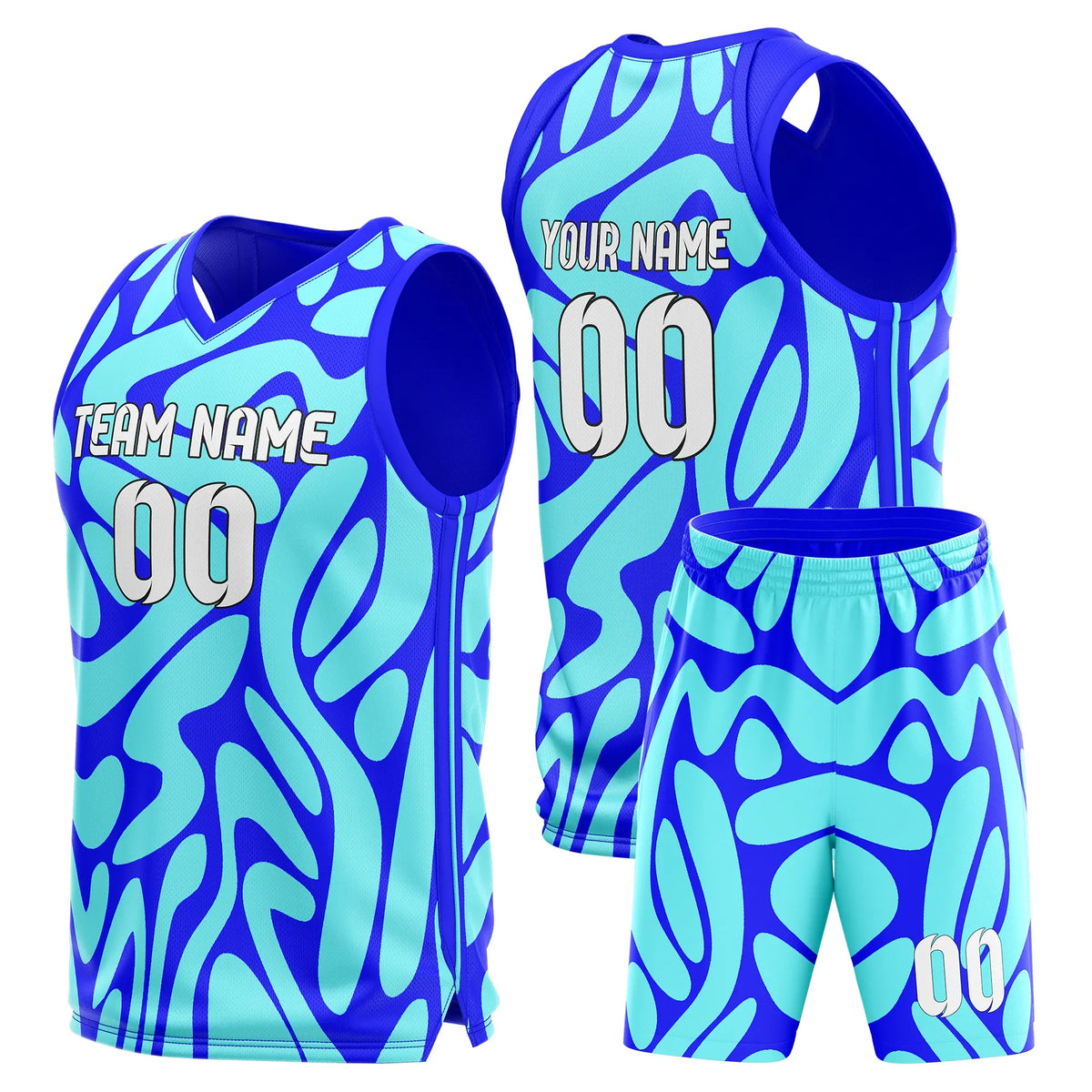 Custom Graphti Pattern Sets Prime Safari Sports Jersey Personalized Uniform with Name & Number