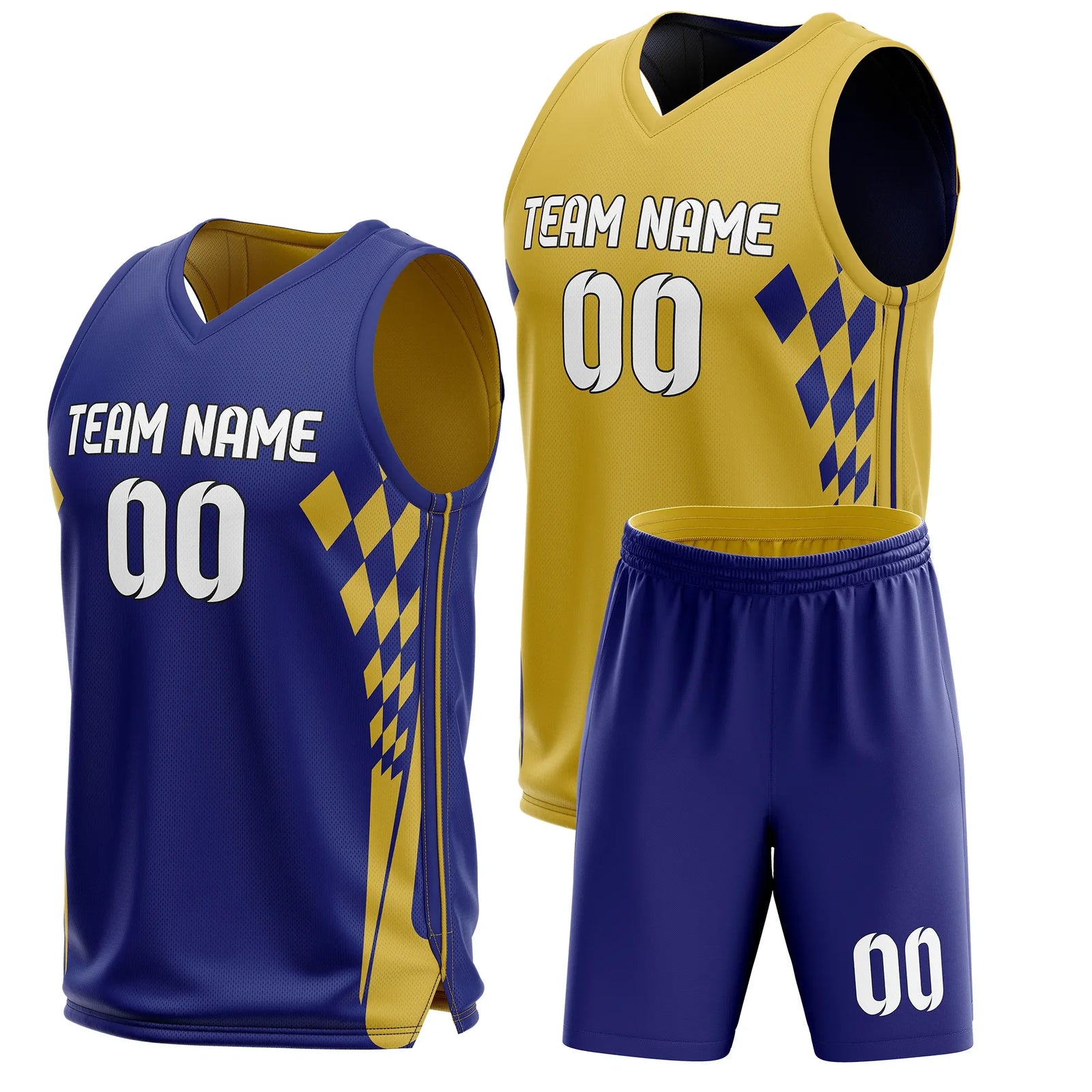 Custom Baseline Pro Reversible Sports Jersey Personalized Uniform with Name & Number