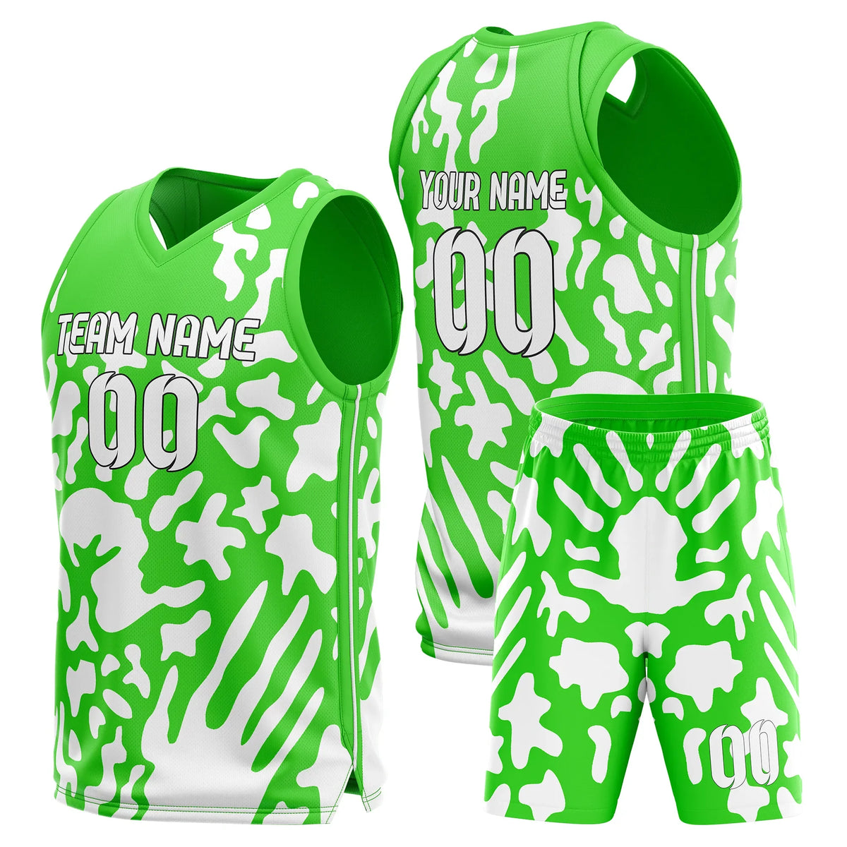 Custom Graphti Pattern Sets Golden Terrain Sports Jersey Personalized Uniform with Name & Number