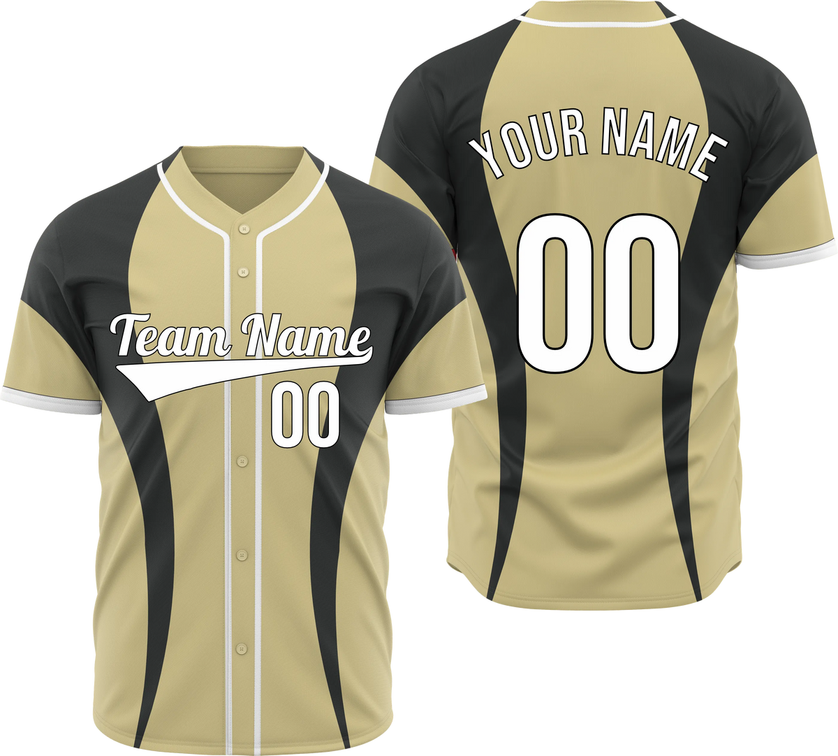 Custom Rising Edge Baseball Sports Jersey Personalized Uniform with Name & Number