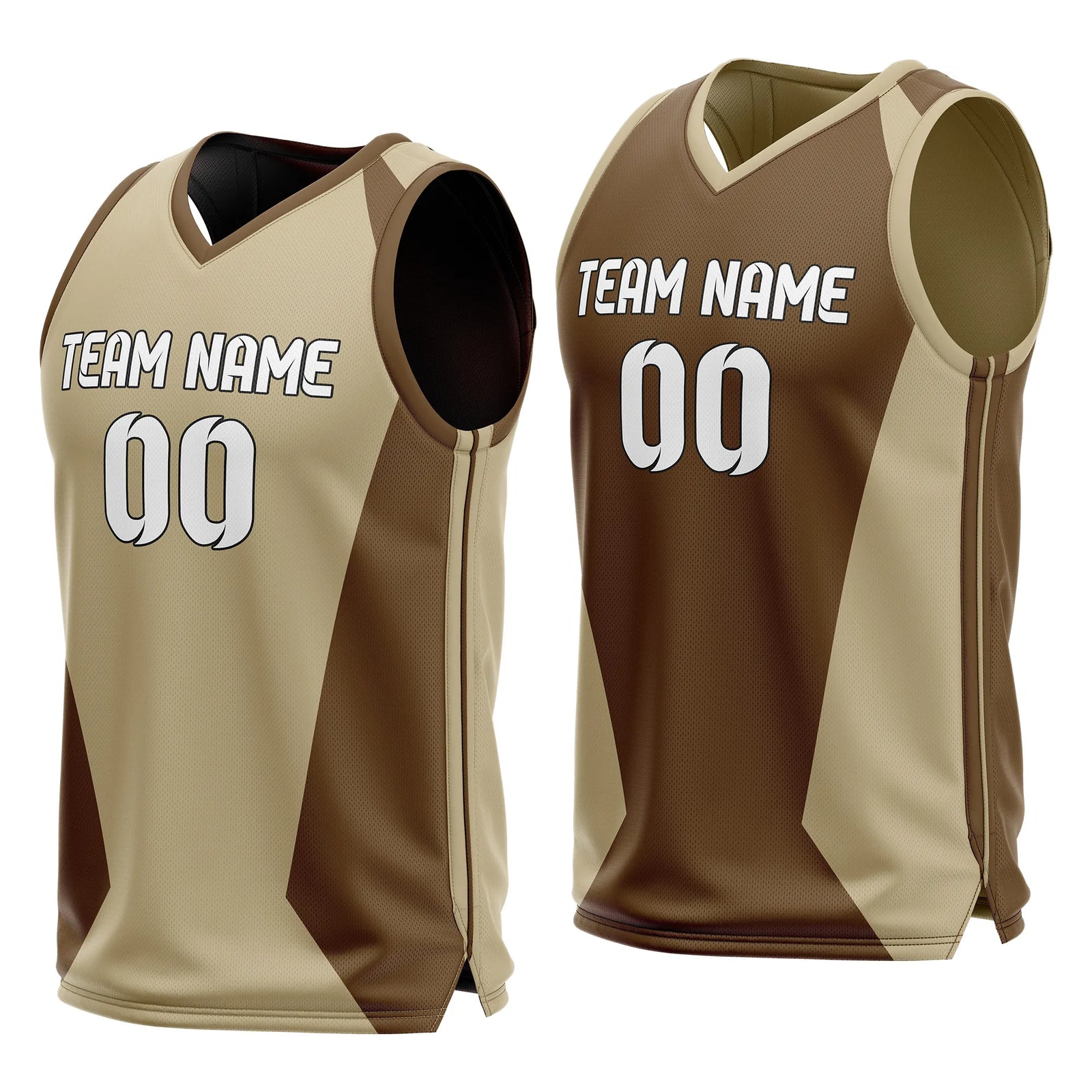 Custom Power Panel Reversible Top Sports Jersey Personalized Uniform with Name & Number