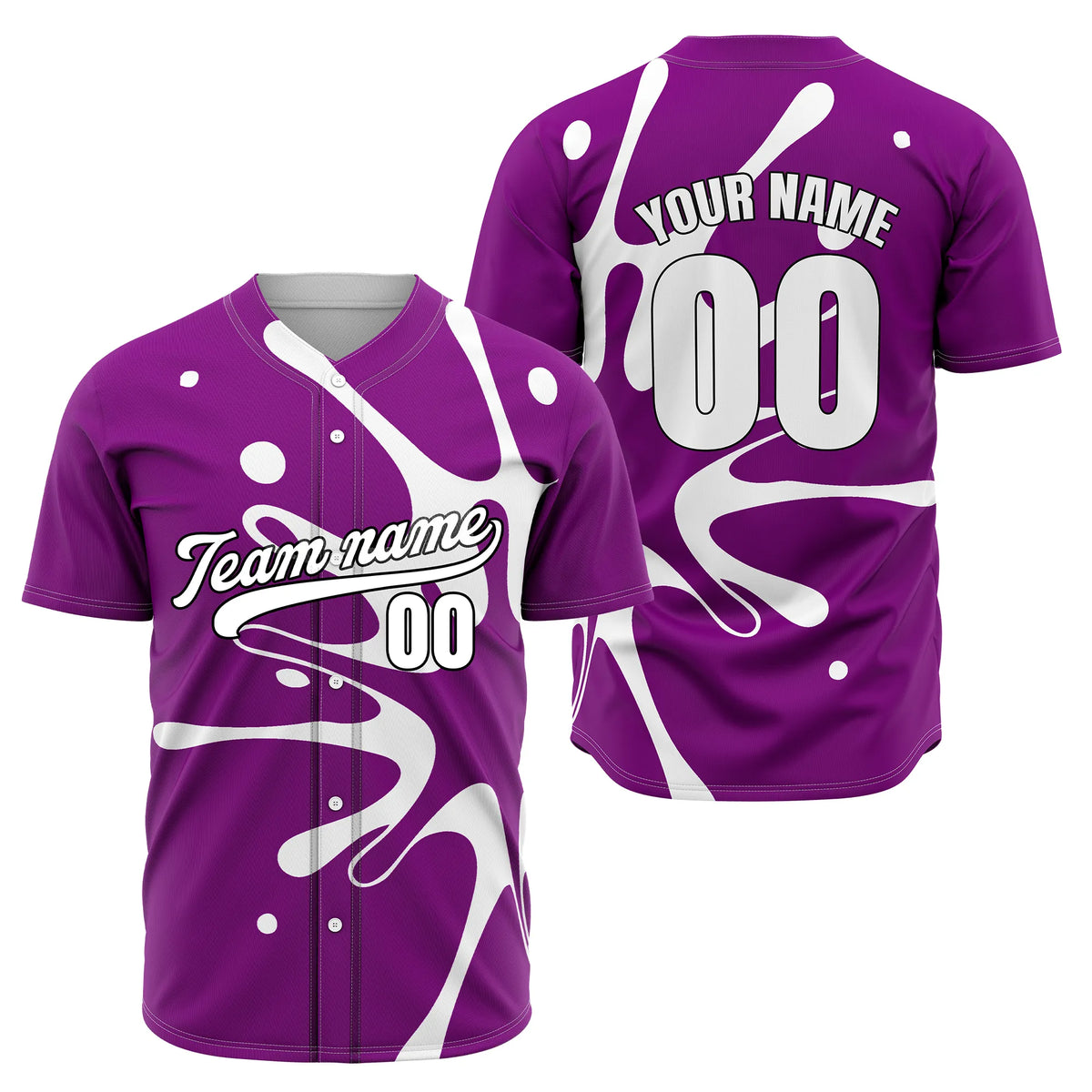 Custom Paint Surge Black Sports Jersey Personalized Uniform with Name & Number