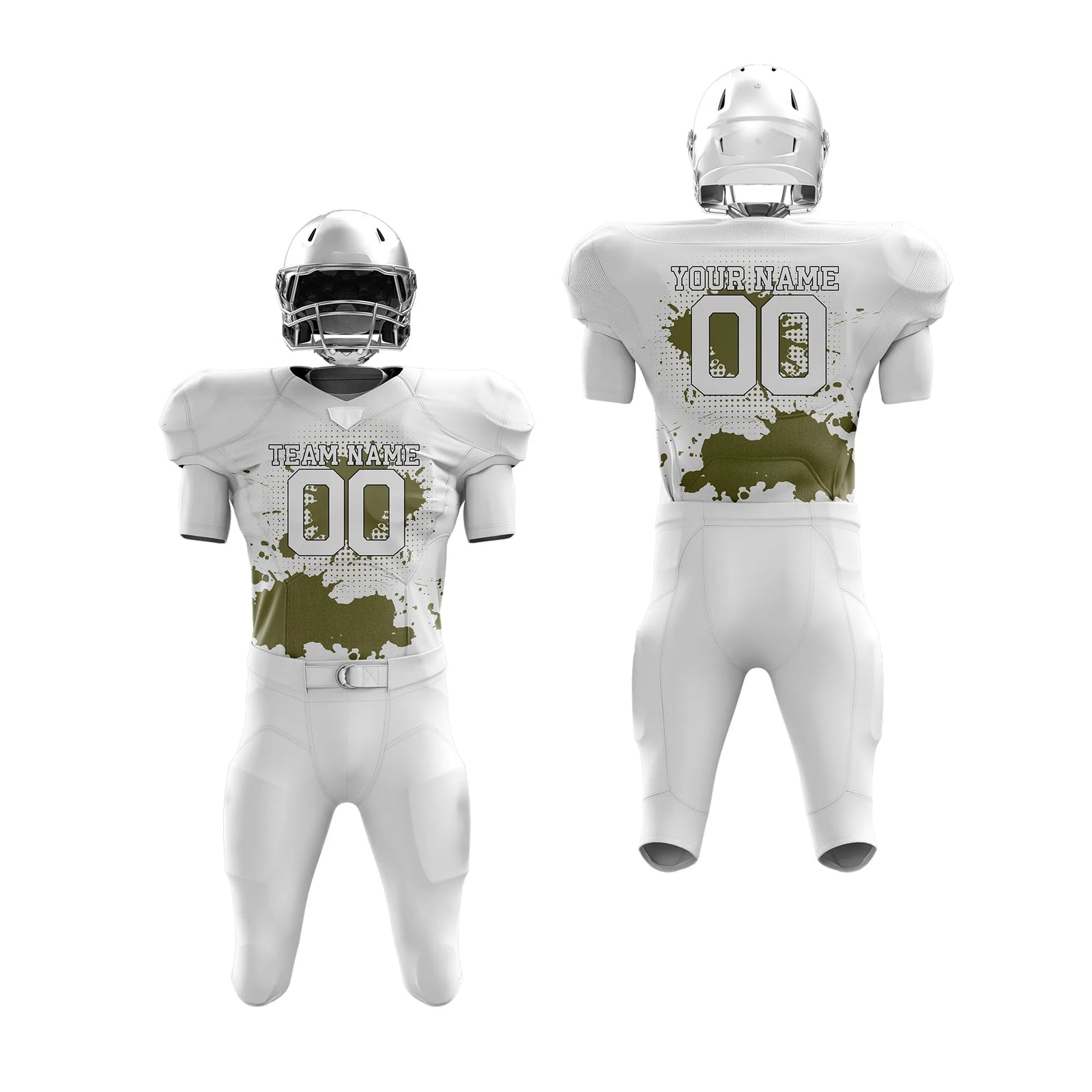 Custom Personalized D1 Drift Fashion American Football Jersey with Name, Number & Team Logo