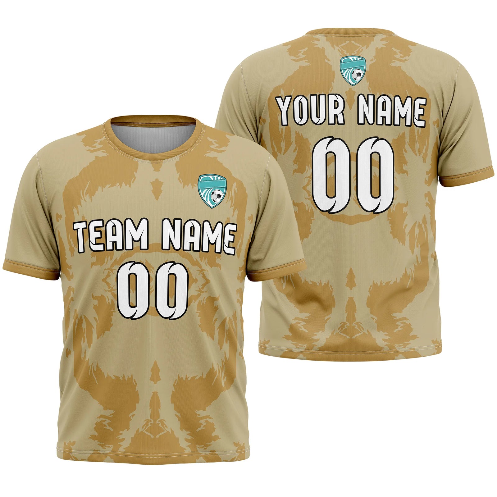 Custom Abstract Pattern D5 Soccer Jersey Personalized Football Uniform with Name & Number