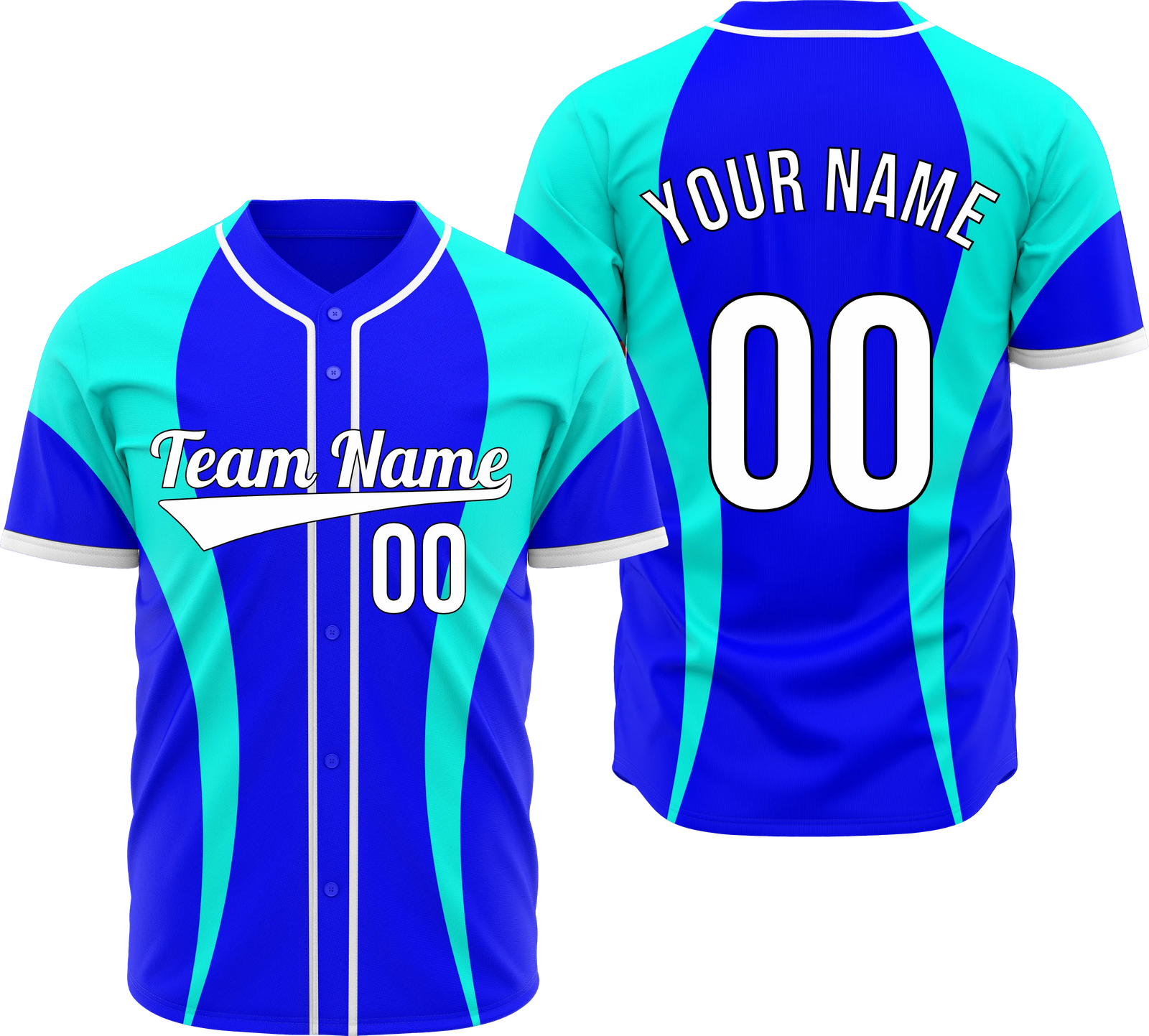 Custom Rising Edge Baseball Sports Jersey Personalized Uniform with Name & Number
