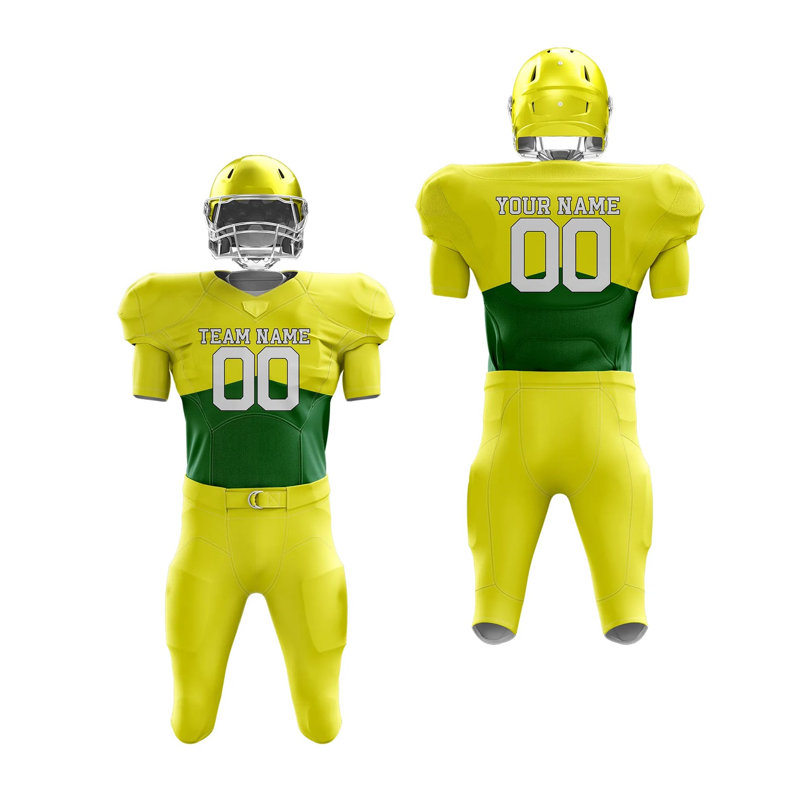 Custom Personalized D5 Split Fashion American Football Jersey with Name, Number & Team Logo
