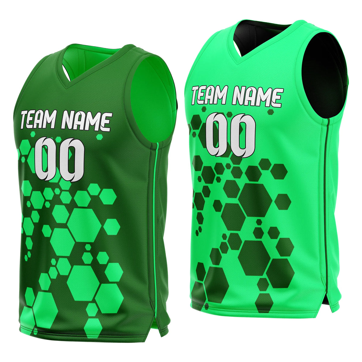 Custom Hive Strike Reversible Top Sports Jersey Personalized Uniform with Name & Number