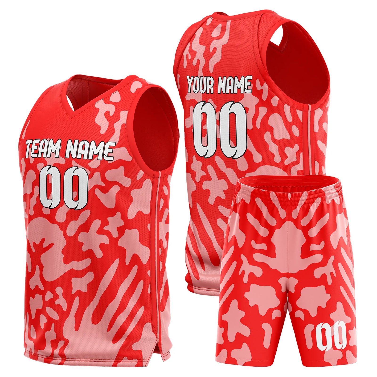 Custom Graphti Pattern Sets Golden Terrain Sports Jersey Personalized Uniform with Name & Number