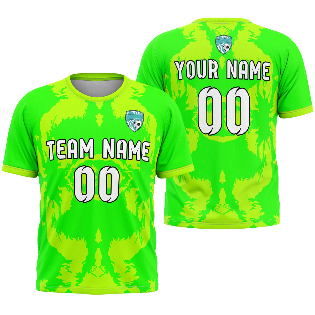 Custom Abstract Pattern D5 Soccer Jersey Personalized Football Uniform with Name & Number