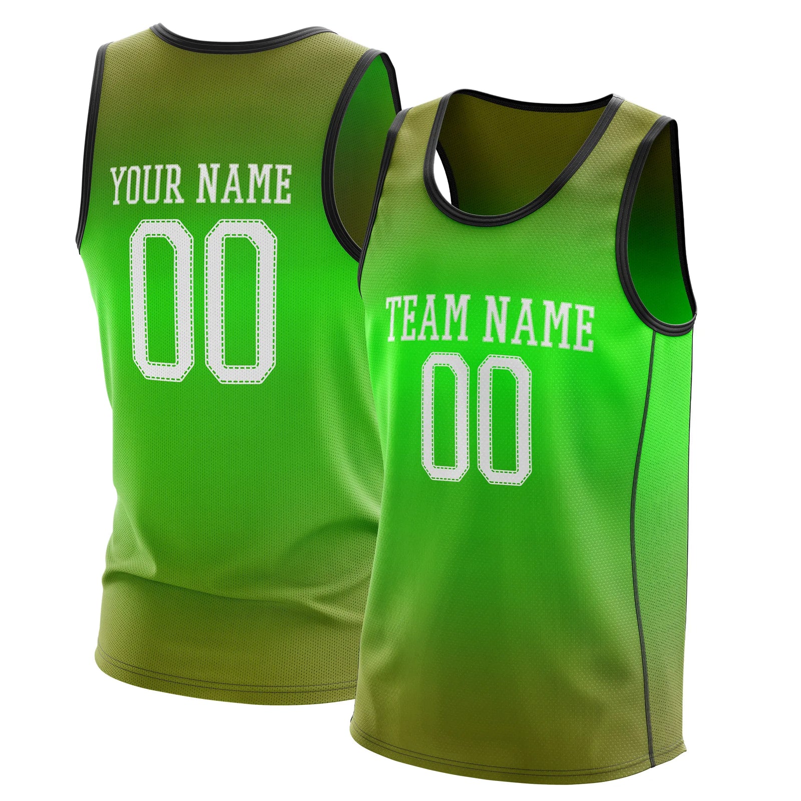 Custom Gradient fashion top Victory Fade Sports Jersey Personalized Uniform with Name & Number