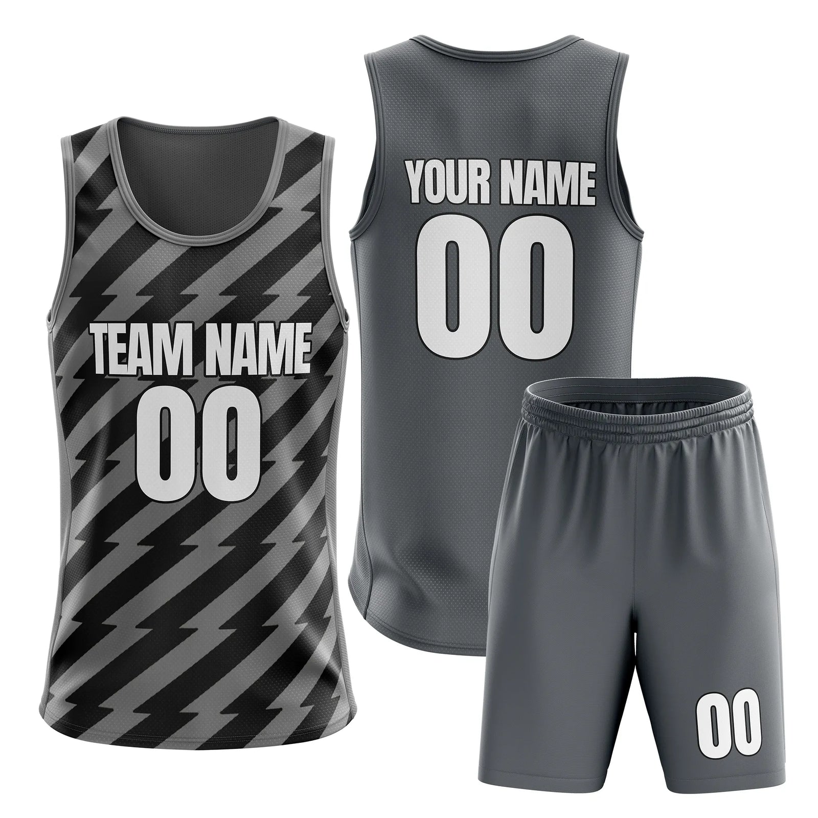 Custom Flash Strike Split Fashion Set Sports Jersey Personalized Uniform with Name & Number