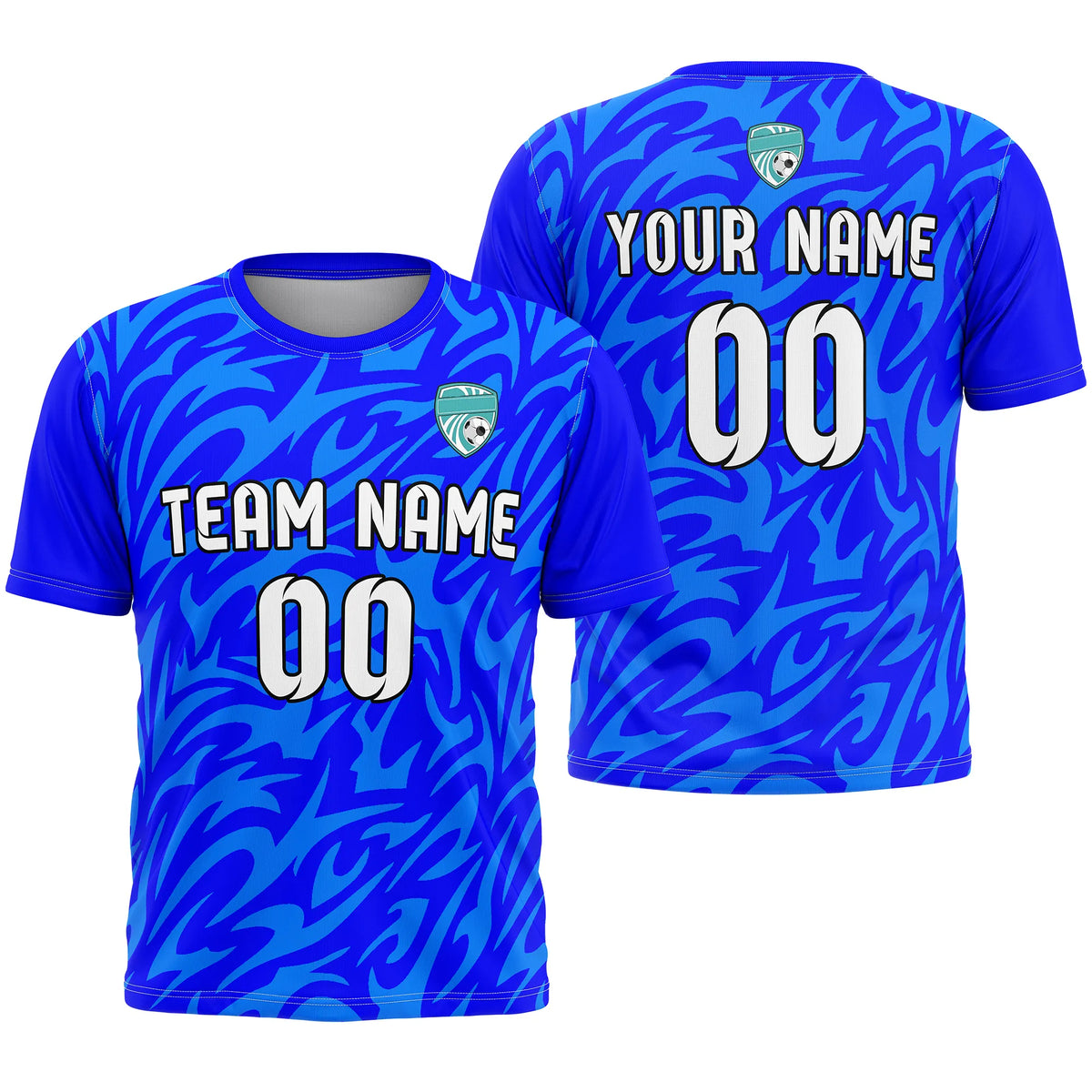 Custom Camo D3 Soccer Jersey Personalized Football Uniform with Name & Number