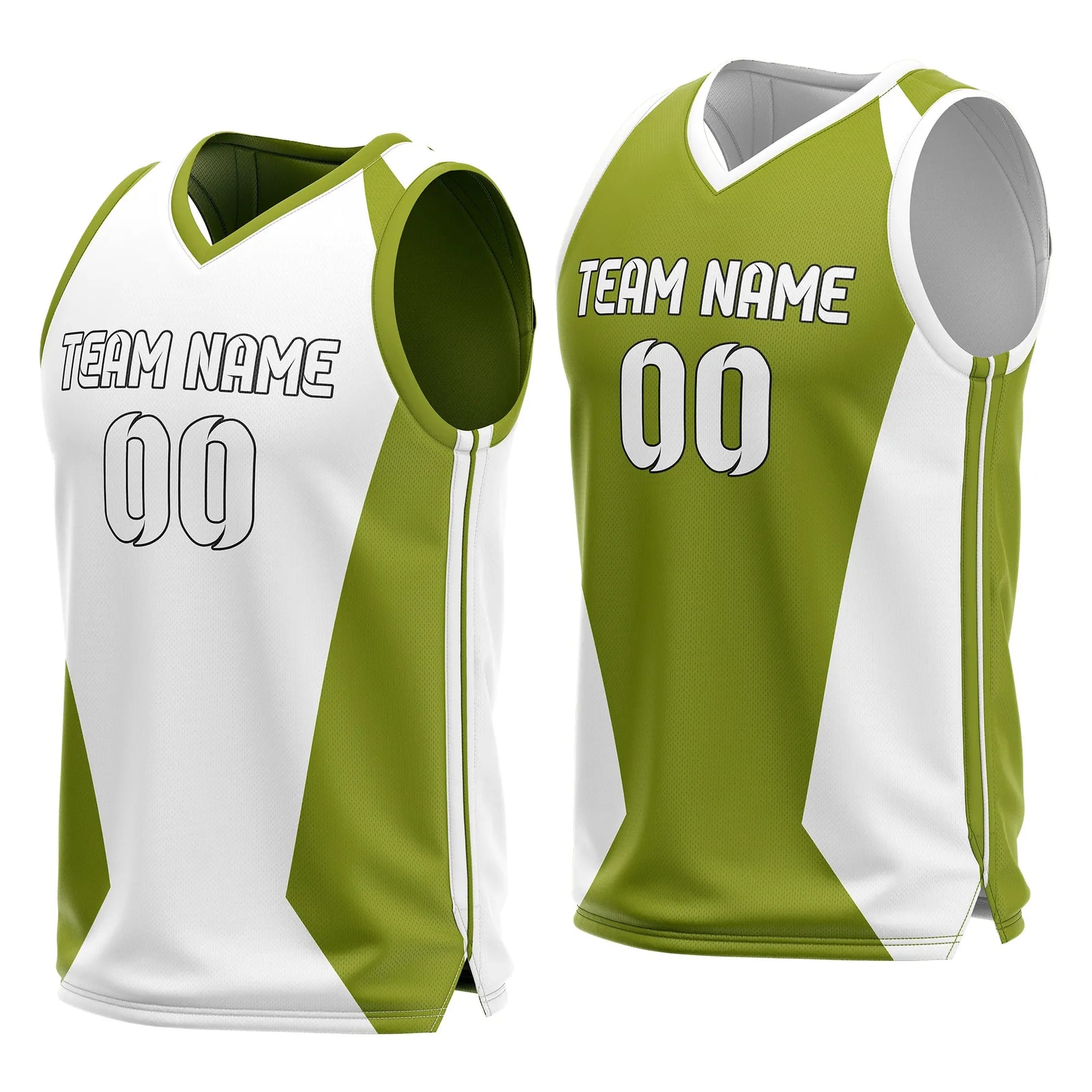 Custom Power Panel Reversible Top Sports Jersey Personalized Uniform with Name & Number