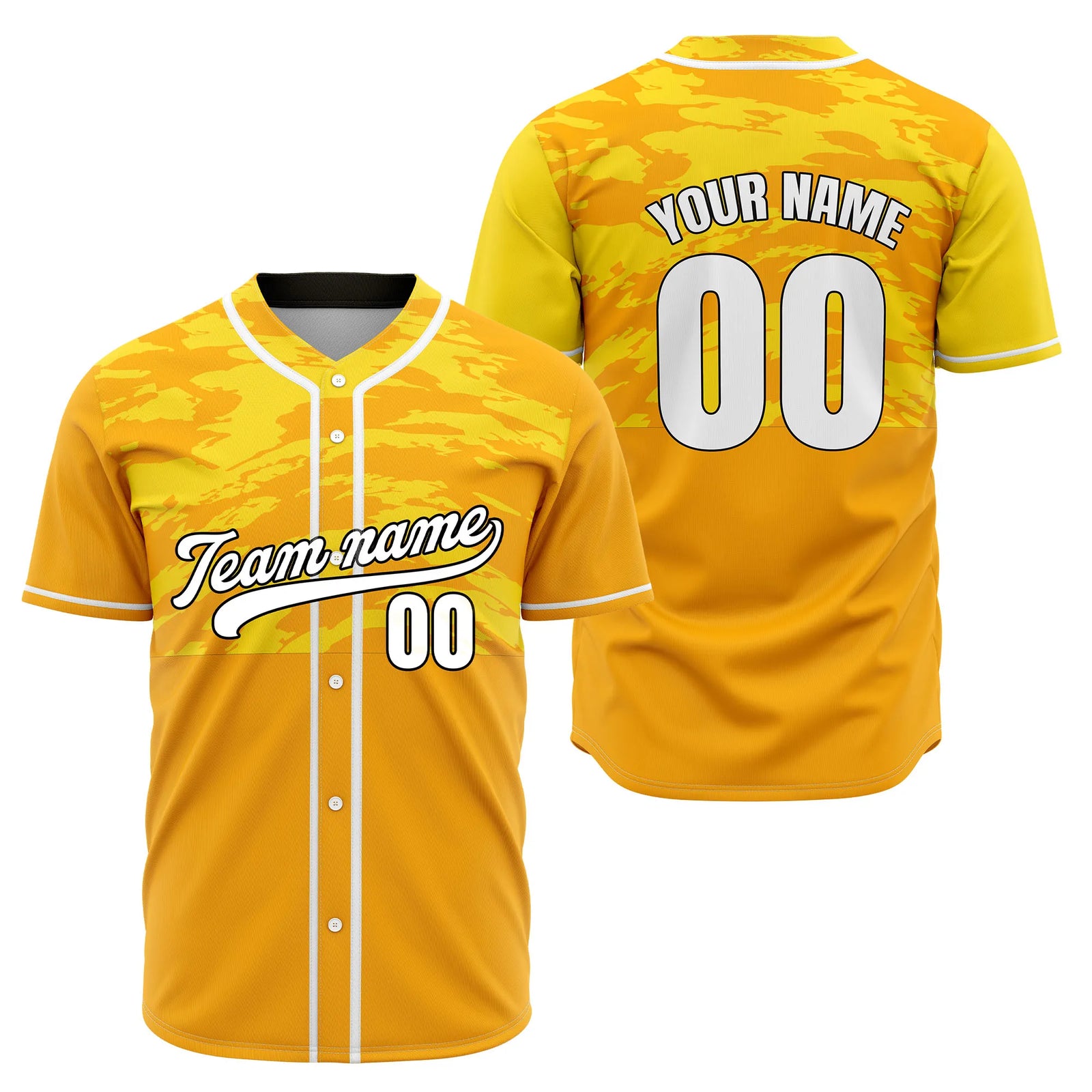 Custom Split Motion Baseball Sports Jersey Personalized Uniform with Name & Number