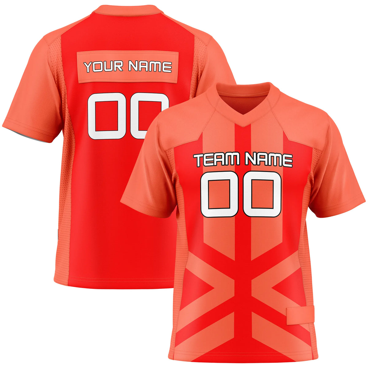 Custom Classic Style D3 Flag Football Jersey Personalized Uniform with Name & Number