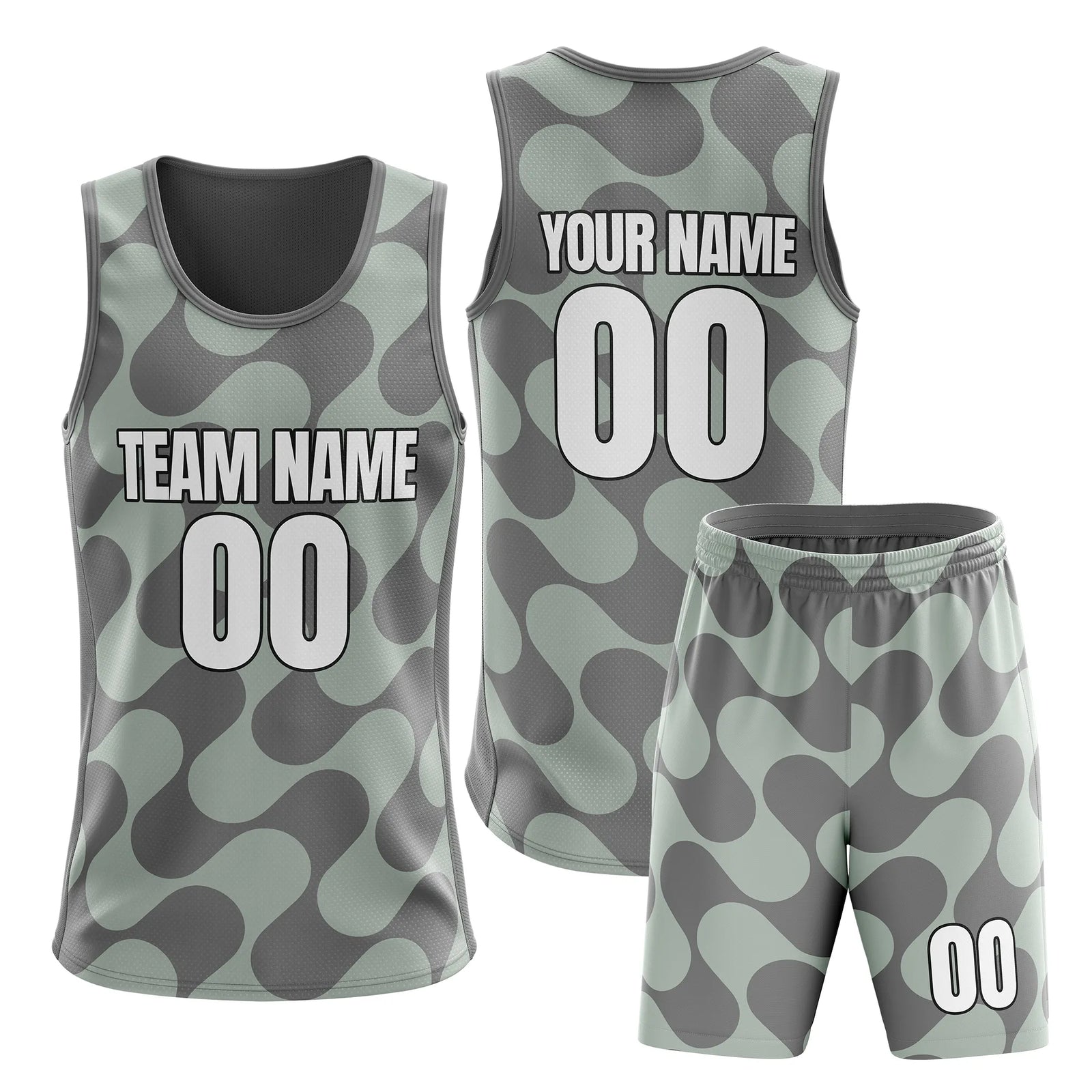 Custom Colour Block Set Amber Fusion Sports Jersey Personalized Uniform with Name & Number