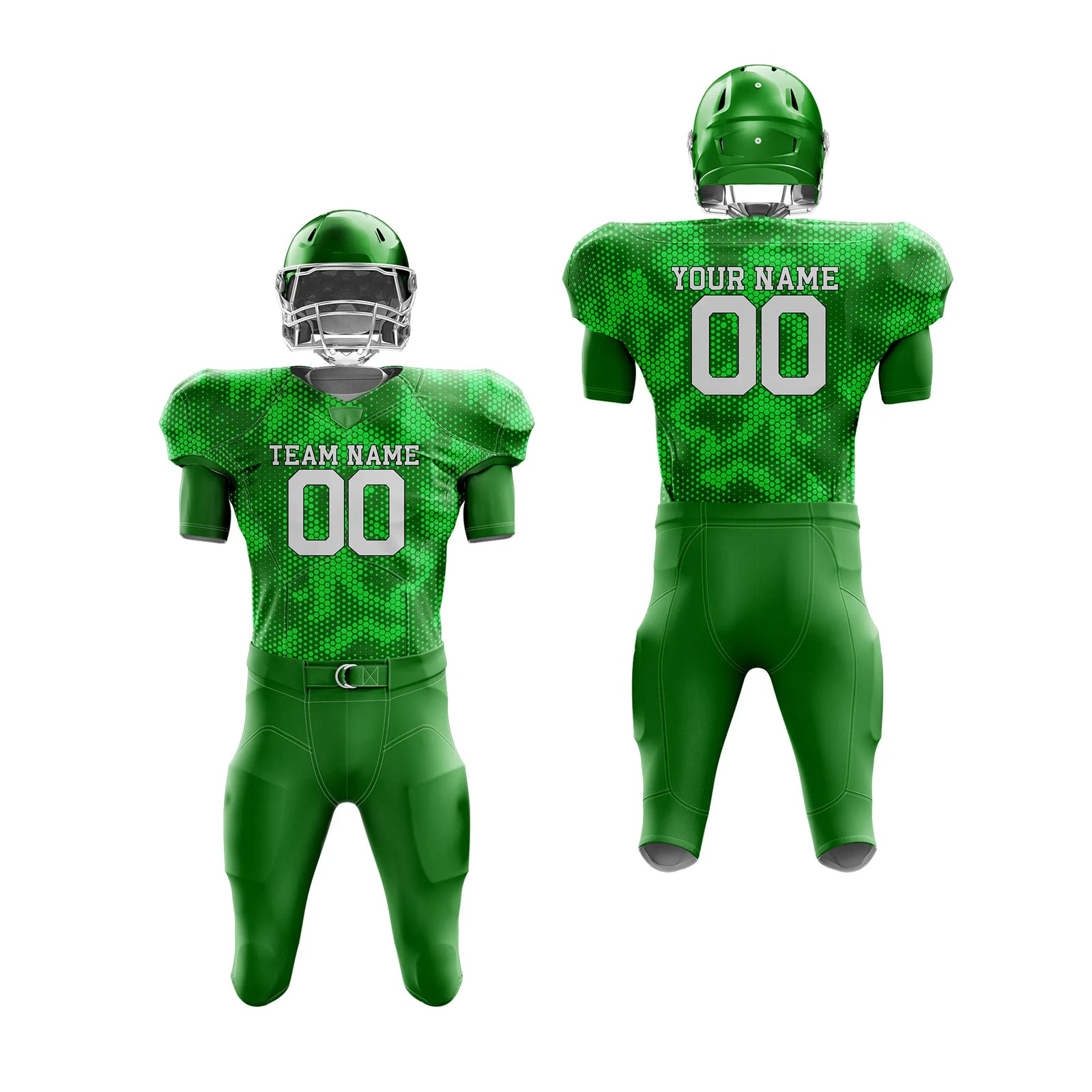 Custom Personalized D1 Camo Designs American Football Jersey with Name, Number & Team Logo