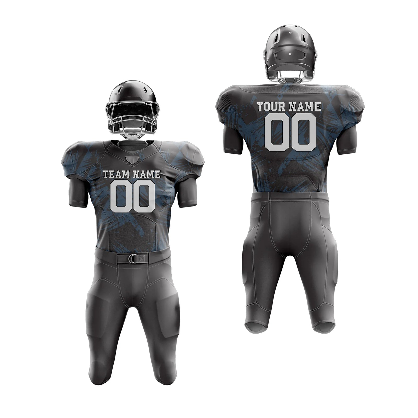 Custom Personalized D4 Drift Fashion American Football Jersey with Name, Number & Team Logo