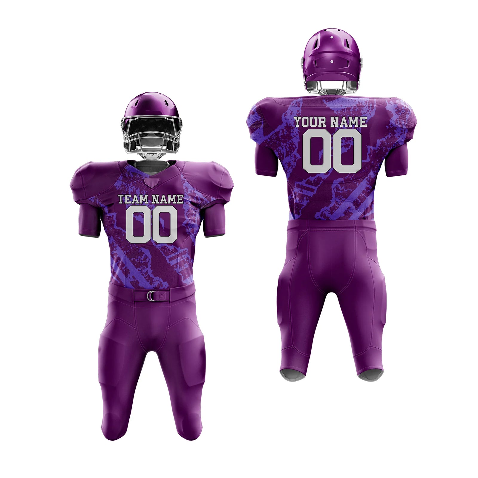 Custom Personalized D3 Drift Fashion American Football Jersey with Name, Number & Team Logo