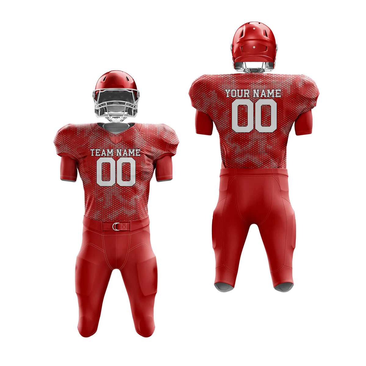 Custom Personalized D1 Camo Designs American Football Jersey with Name, Number & Team Logo