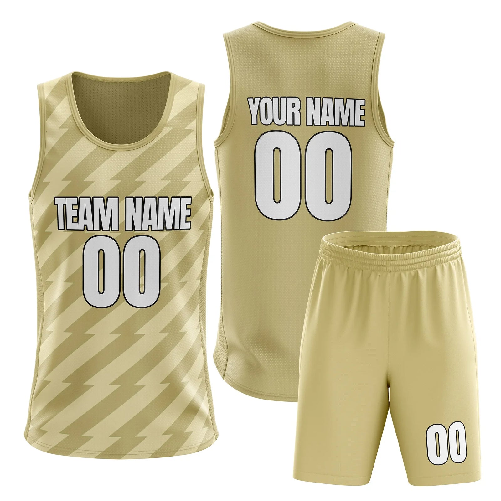 Custom Flash Strike Split Fashion Set Sports Jersey Personalized Uniform with Name & Number