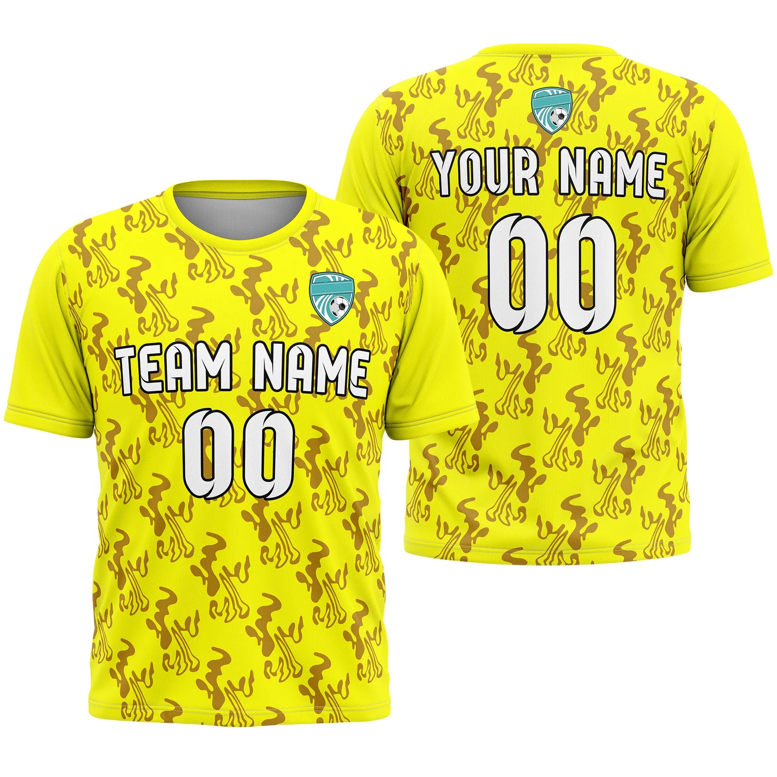 Custom Graffiti Pattern D1 Soccer Jersey Personalized Football Uniform with Name & Number